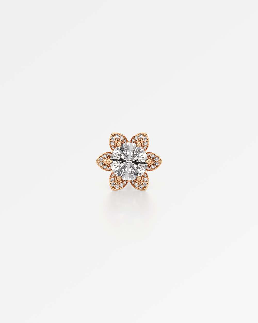 Evora Diamond Stud Earrings