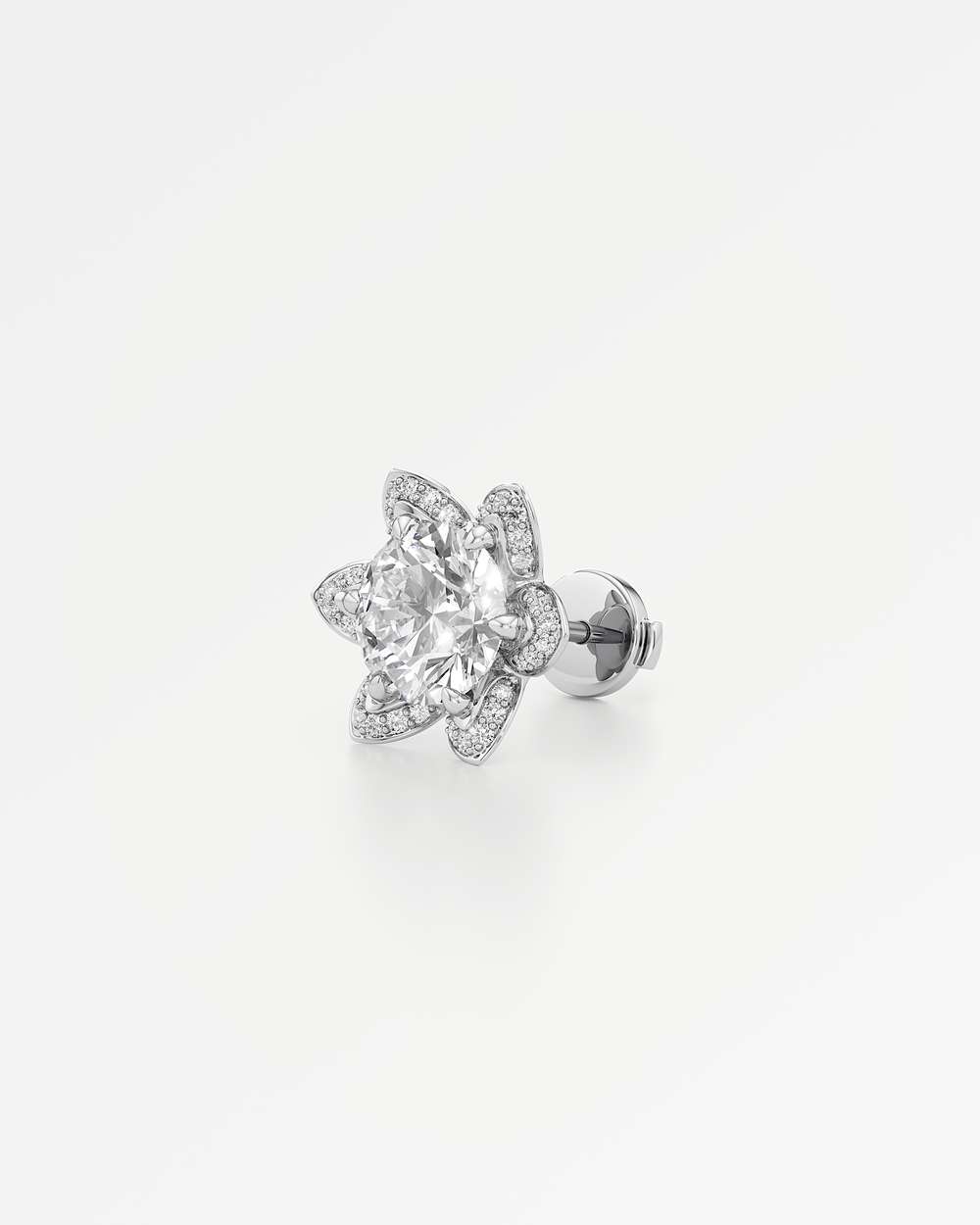 Evora Diamond Stud Earrings