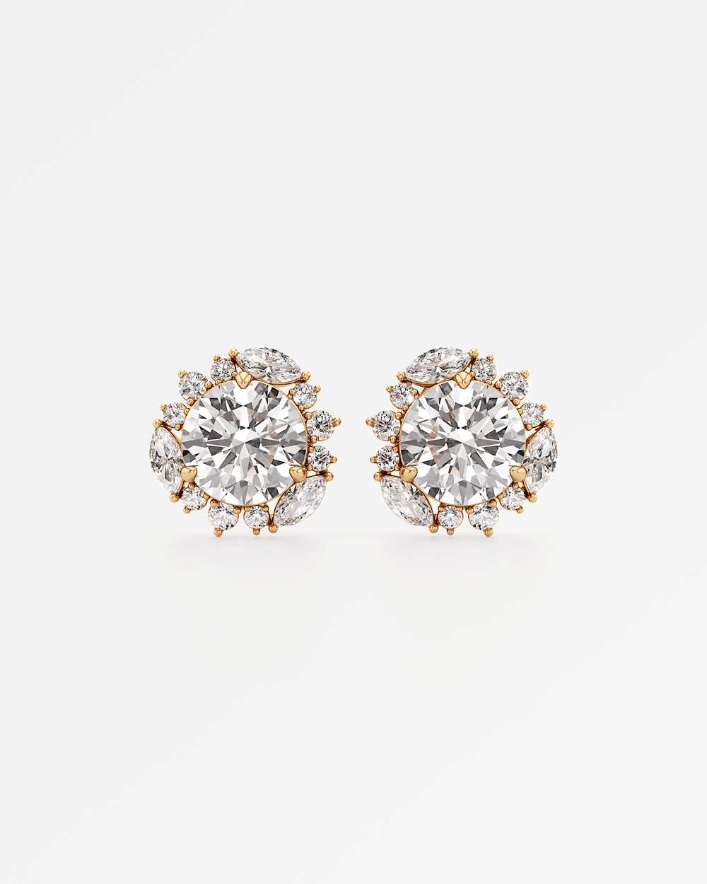 Nova Diamond Stud Earrings