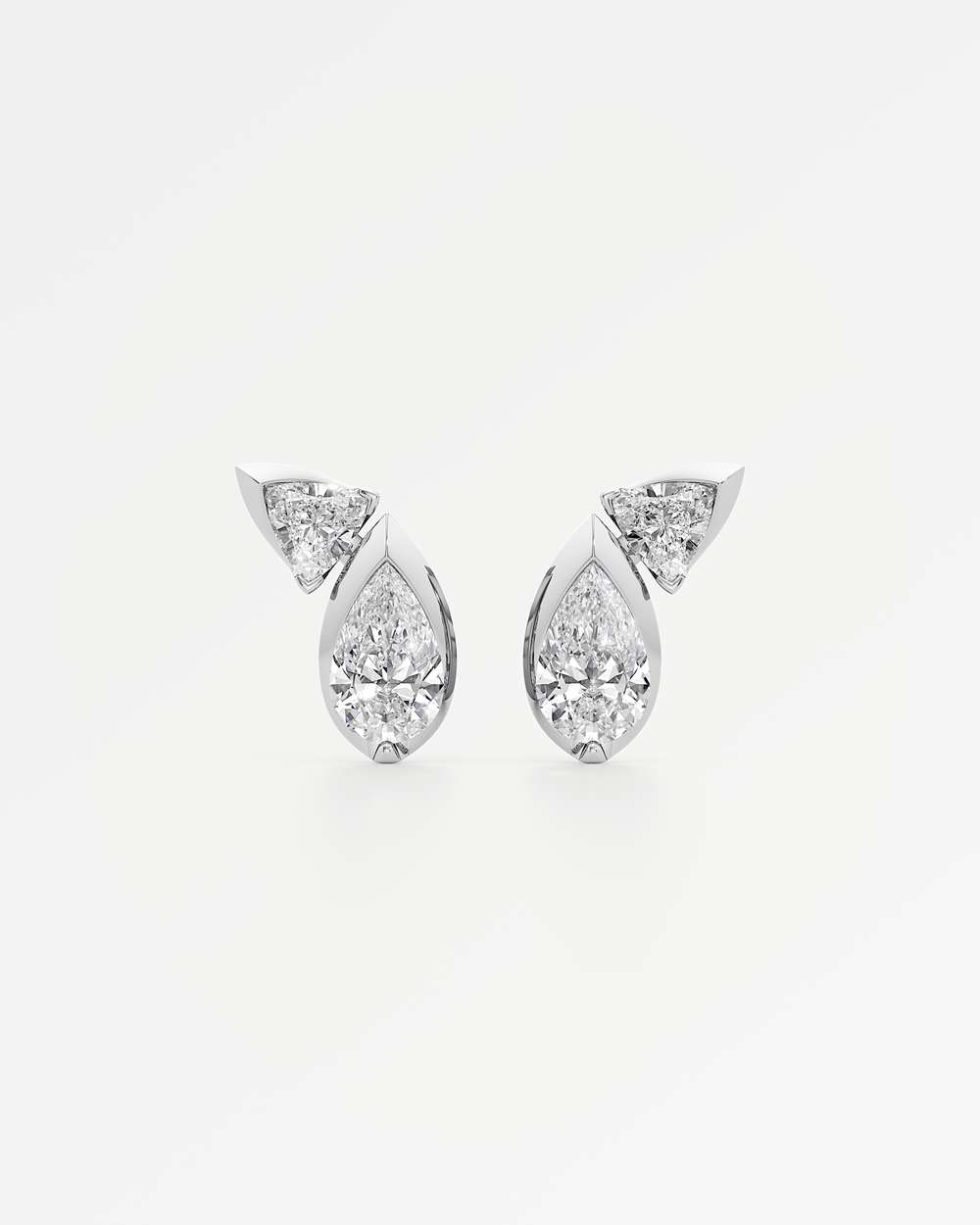 Levenne Diamond Stud Earrings