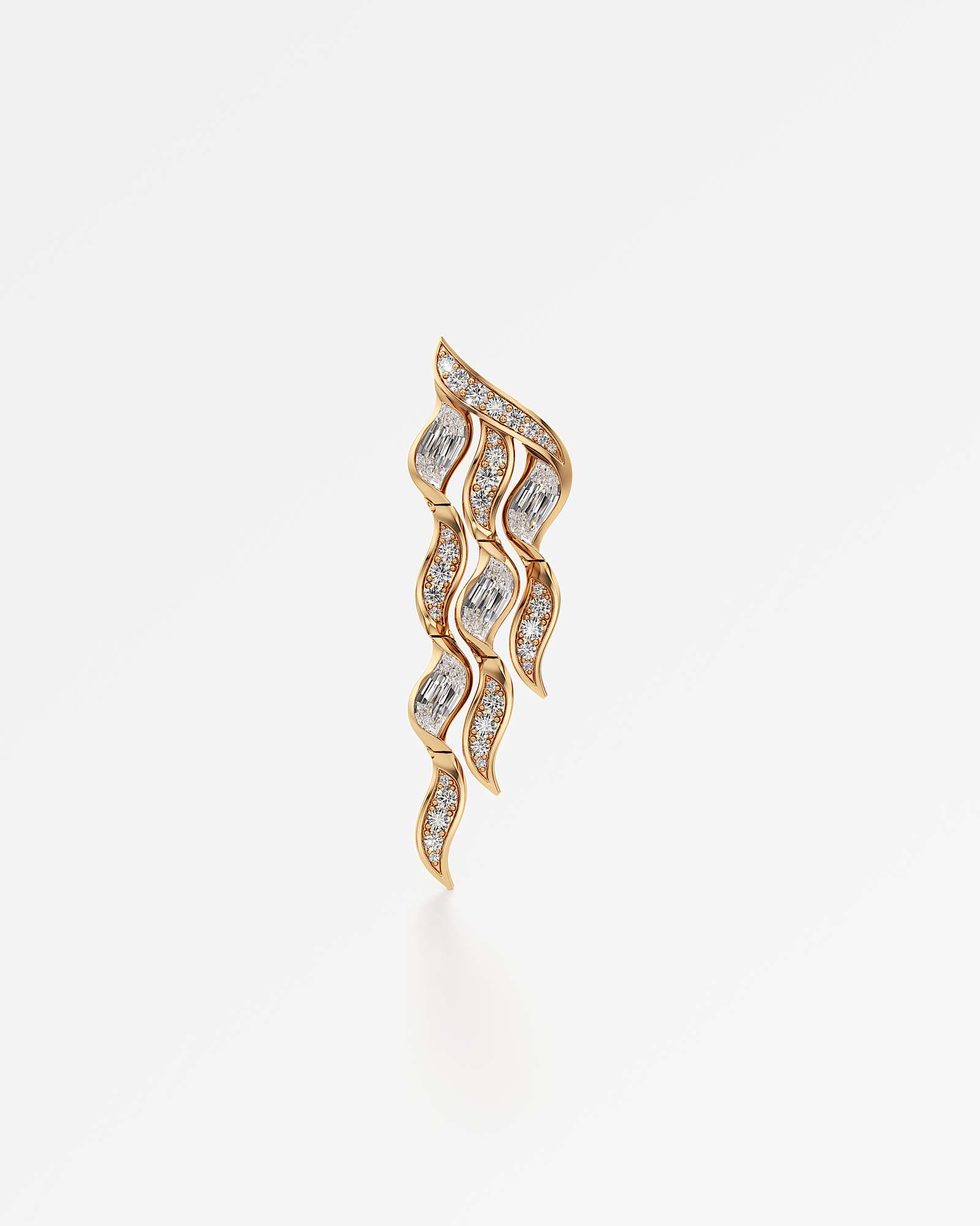 Glimmer Namiére Diamond Earrings, In 14K Yellow Gold (8.53 ctw)