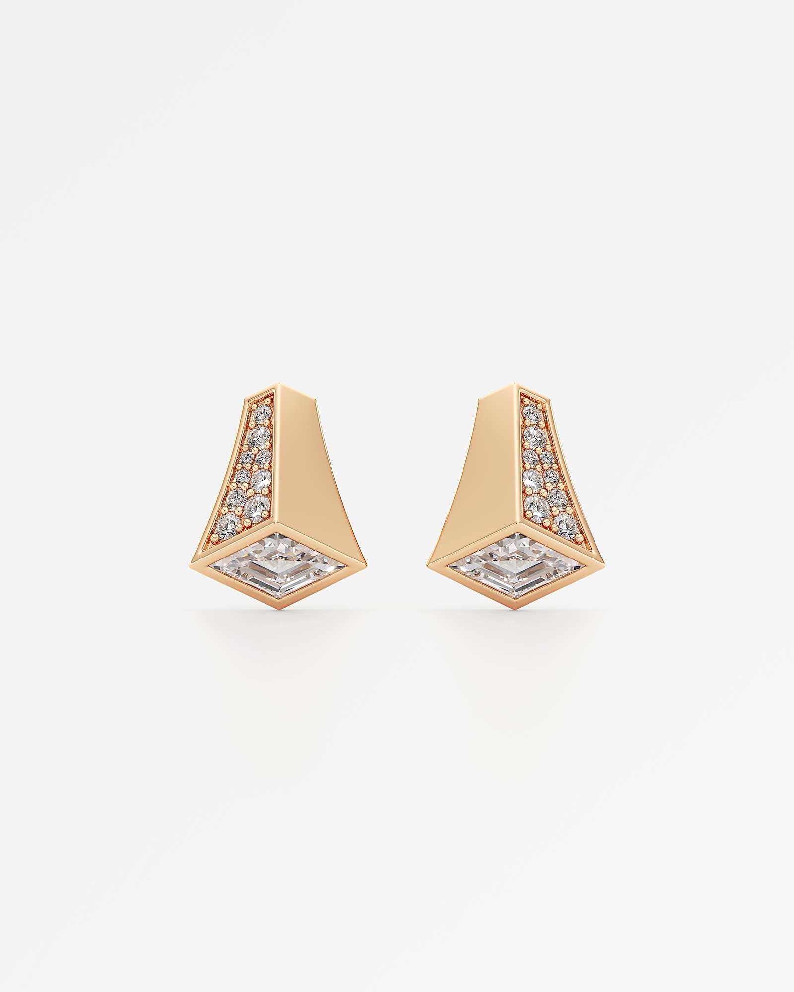 Vertine Diamond Stud Earrings
