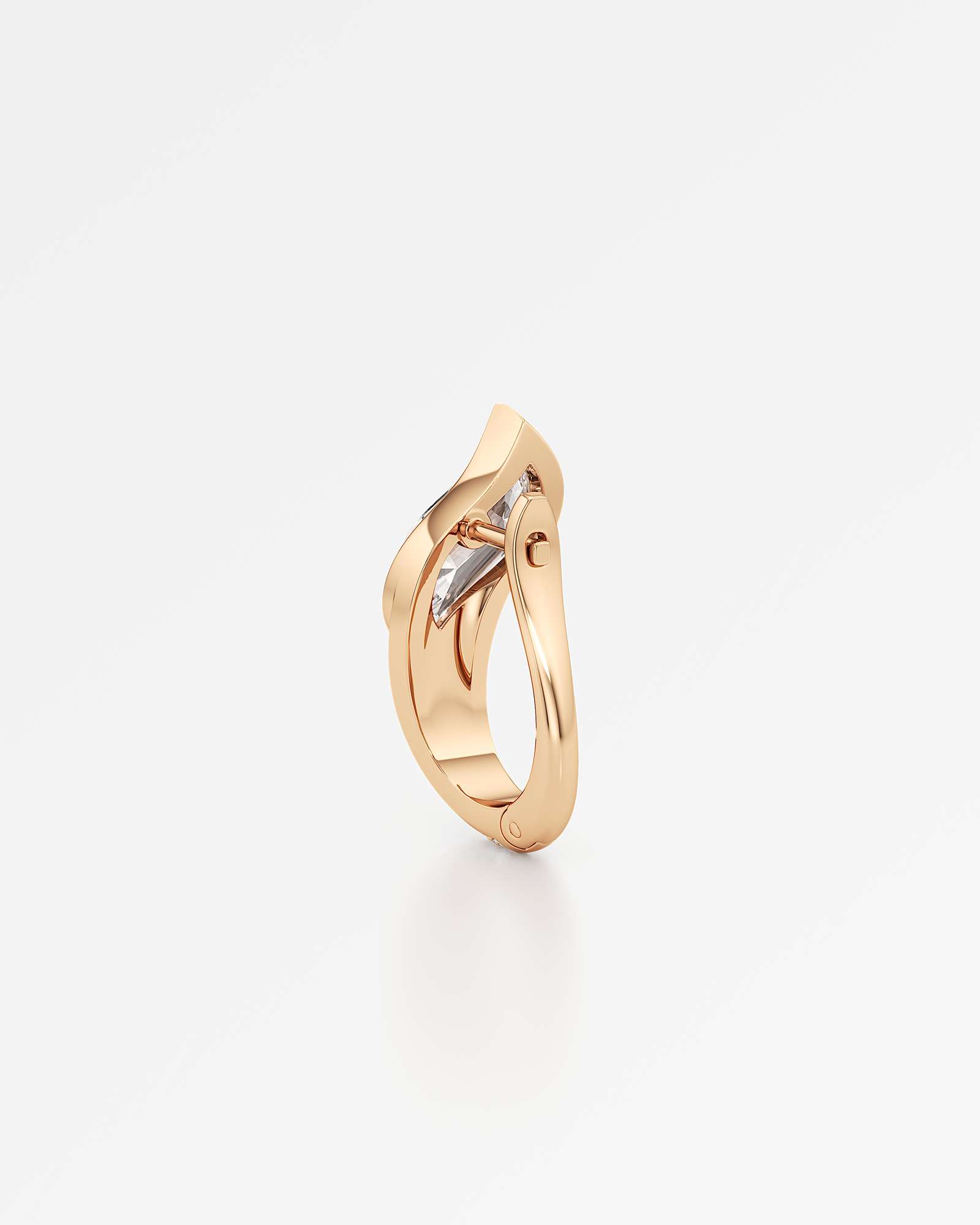 Glimmer Fria Diamond Earrings, In 14K Rose Gold (2.36 ctw)