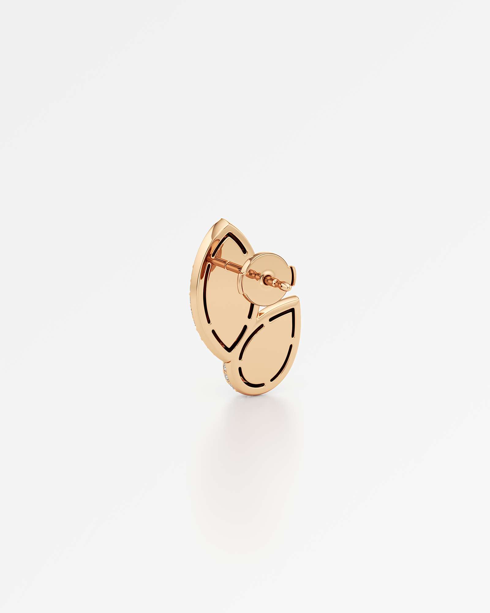 HELD Yinara Diamond Earrings, In 14K Rose Gold (3.12 ctw)