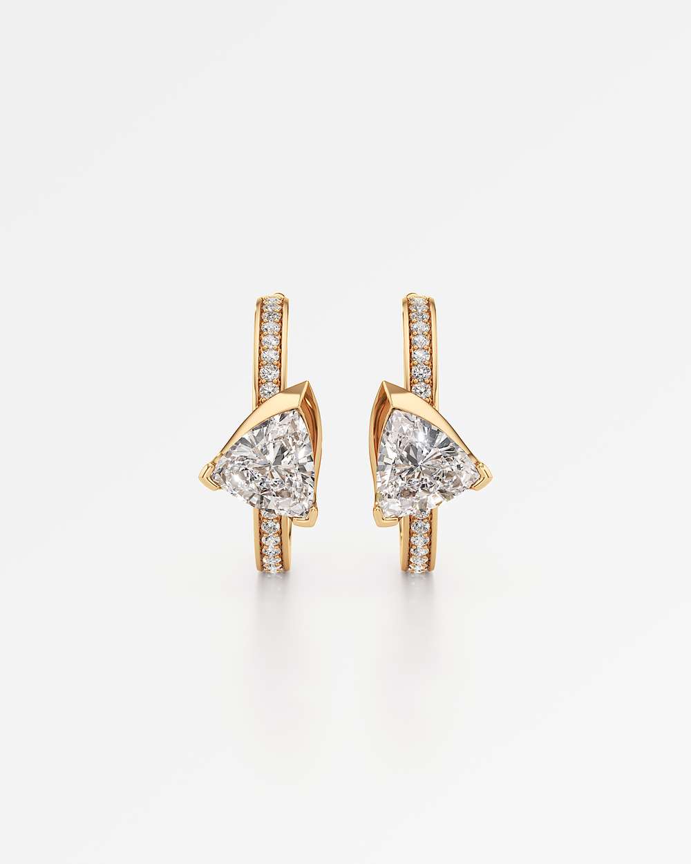 Ridara Diamond Hoop Earrings
