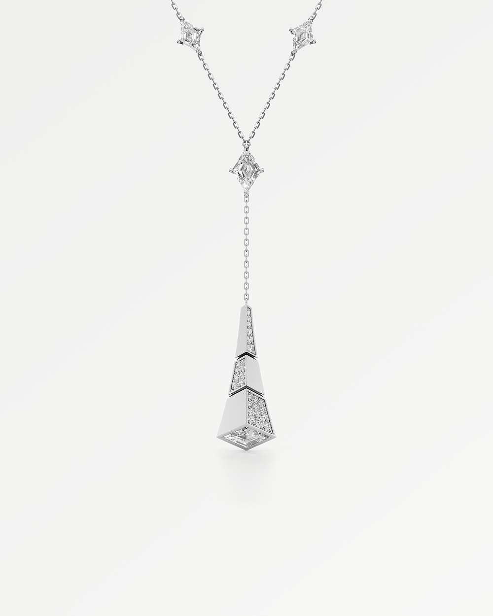AM TO BEYOND Pivara Diamond Necklace