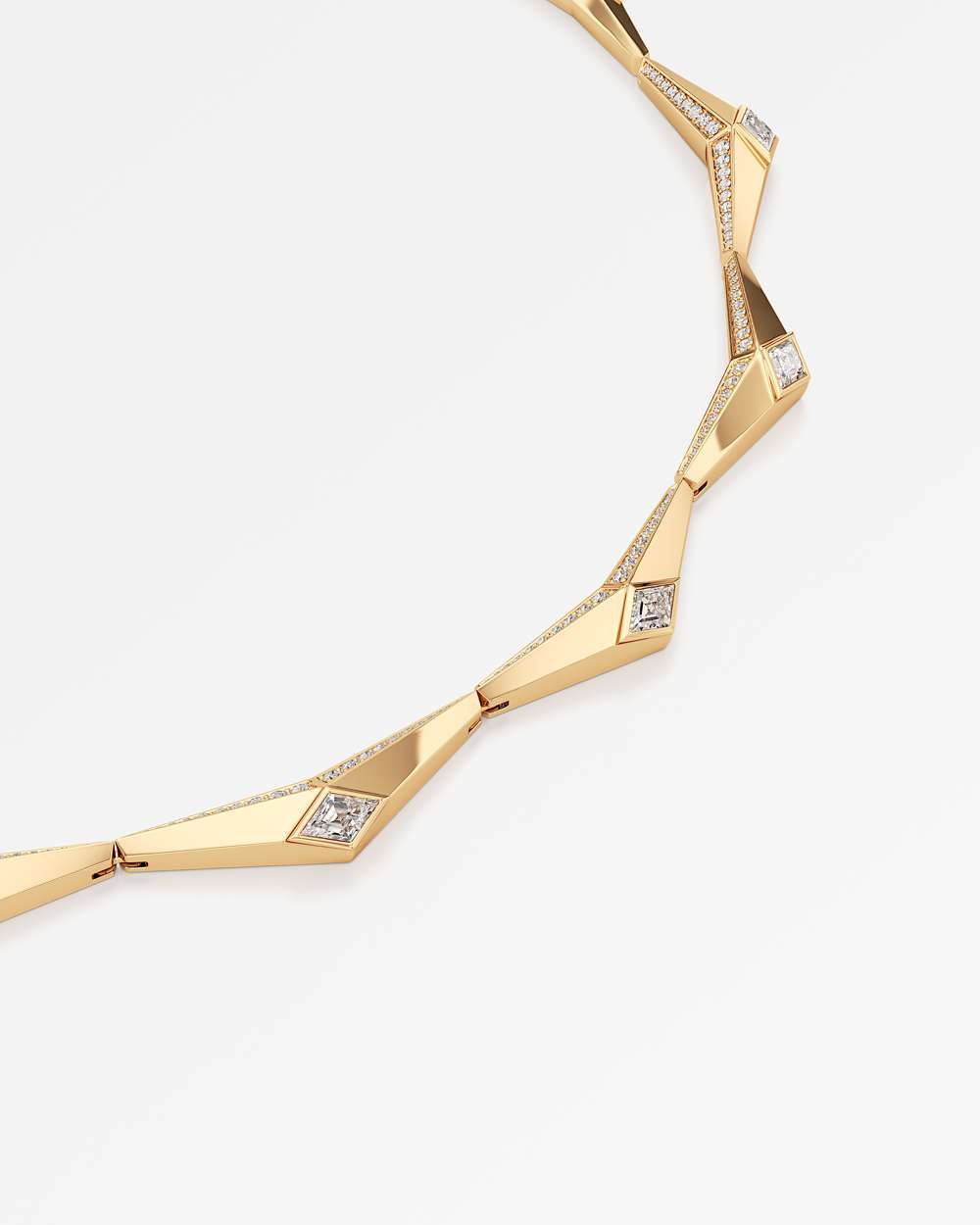 AM TO BEYOND Aspira Diamond Necklace