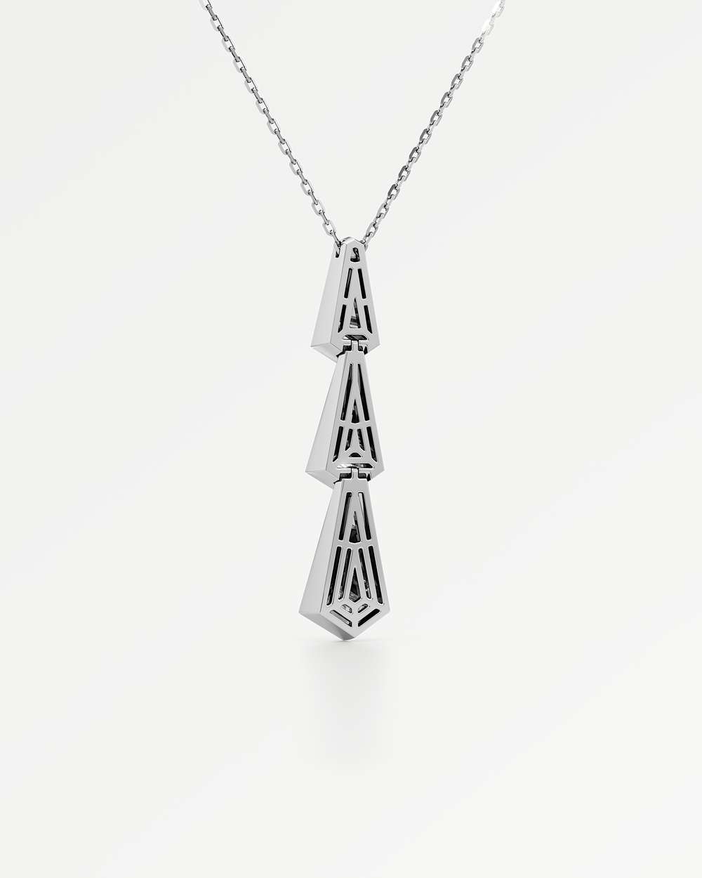 AM TO BEYOND Trelis Diamond Pendant