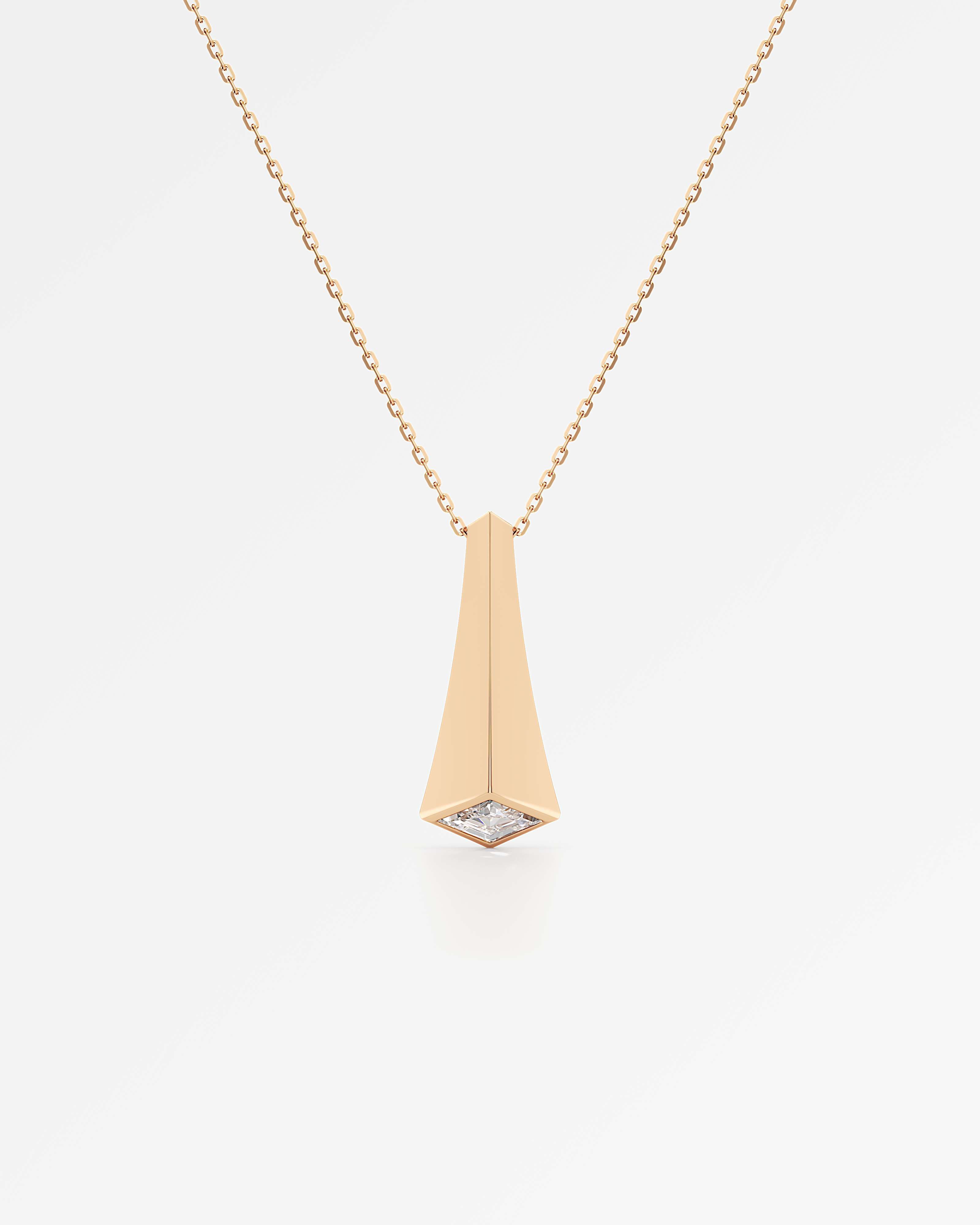 AM To Beyond Archevo Diamond Pendant, in 14K Rose Gold (0.76 ctw)