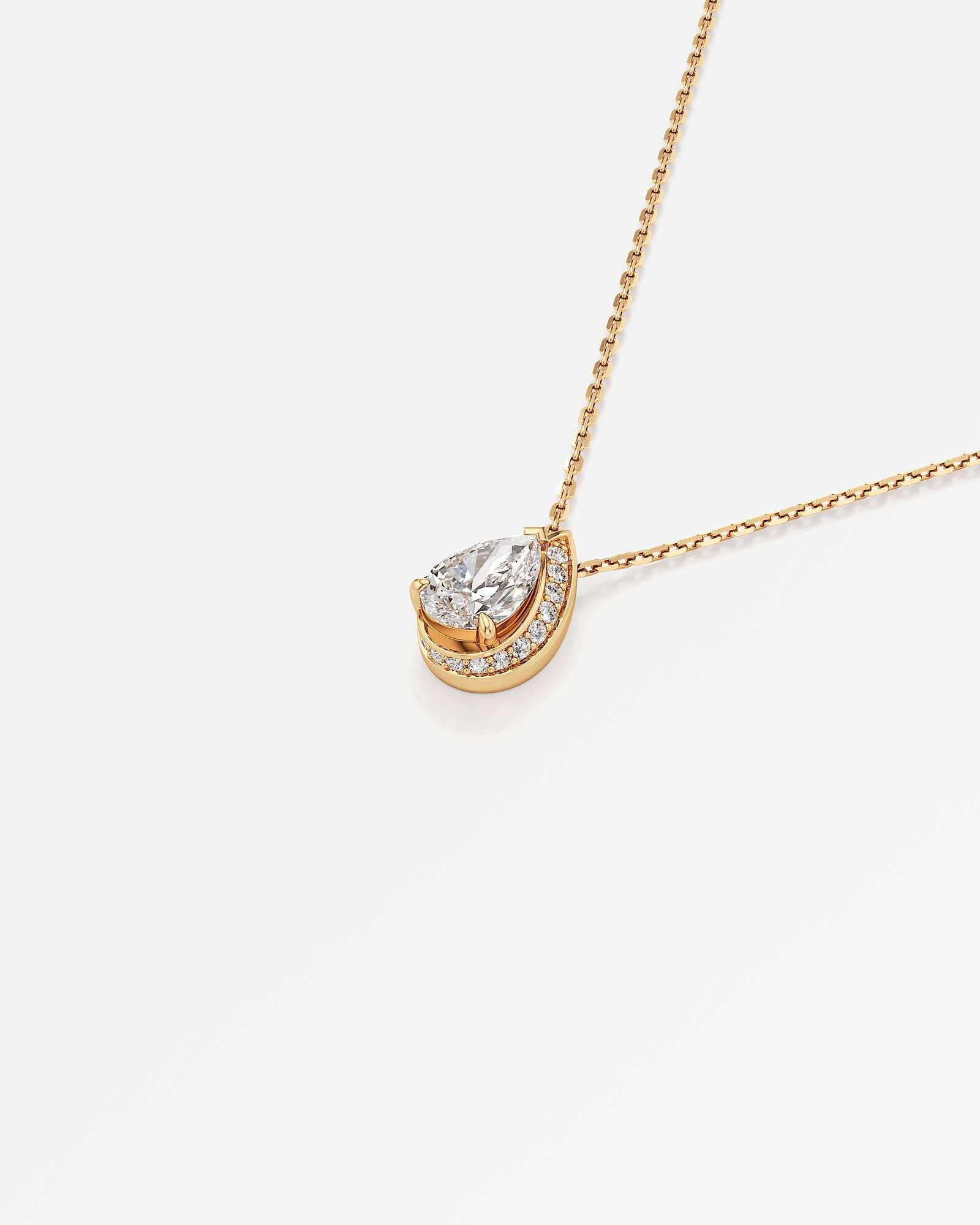 You Dewdrops Diamond Pendant, in 14K Yellow Gold (0.99 ctw)