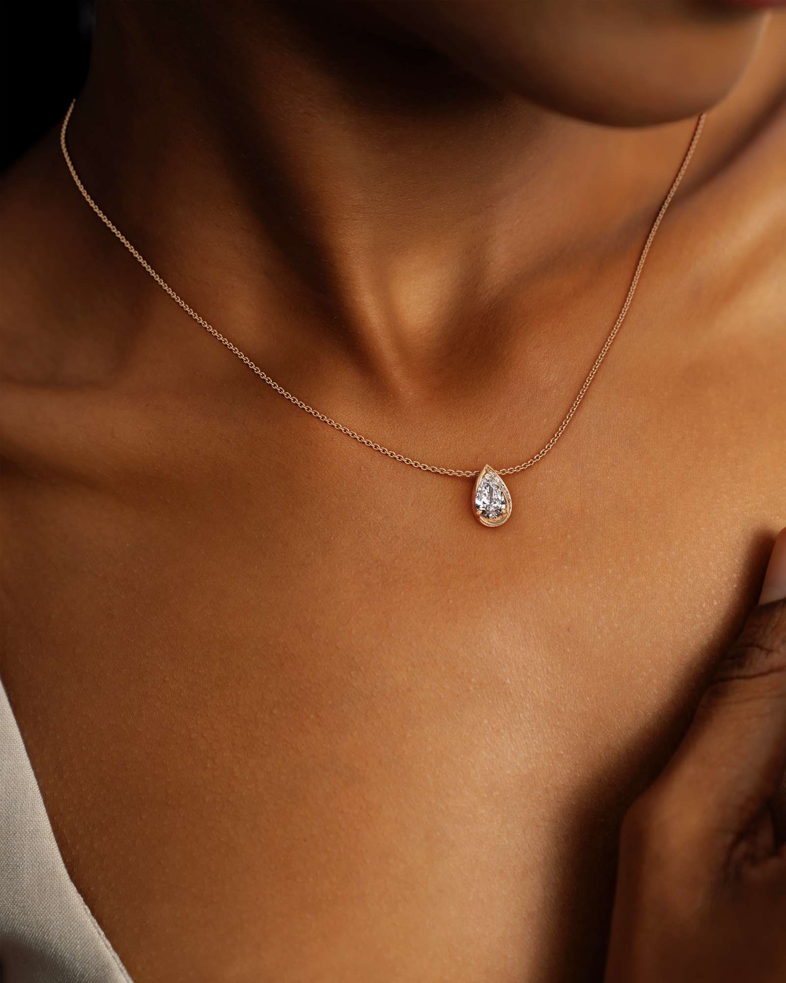 You Dewdrops Diamond Pendant, in 14K Yellow Gold (0.99 ctw)