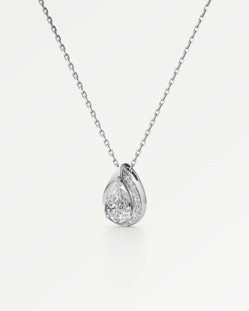 YOU Dawndrop Diamond Pendant