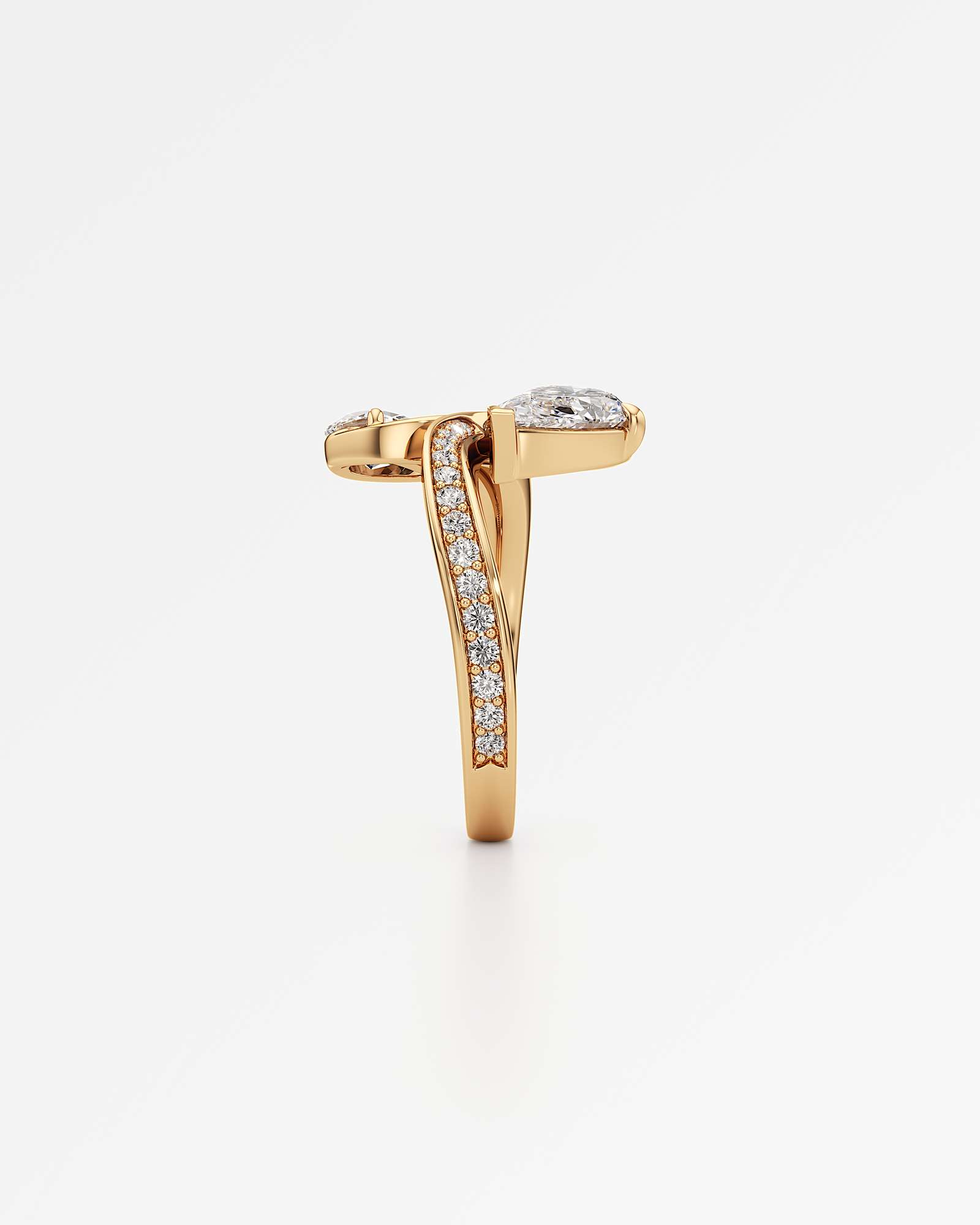 You Lianes Diamond Ring, in 14K Yellow Gold (1.85 ctw)