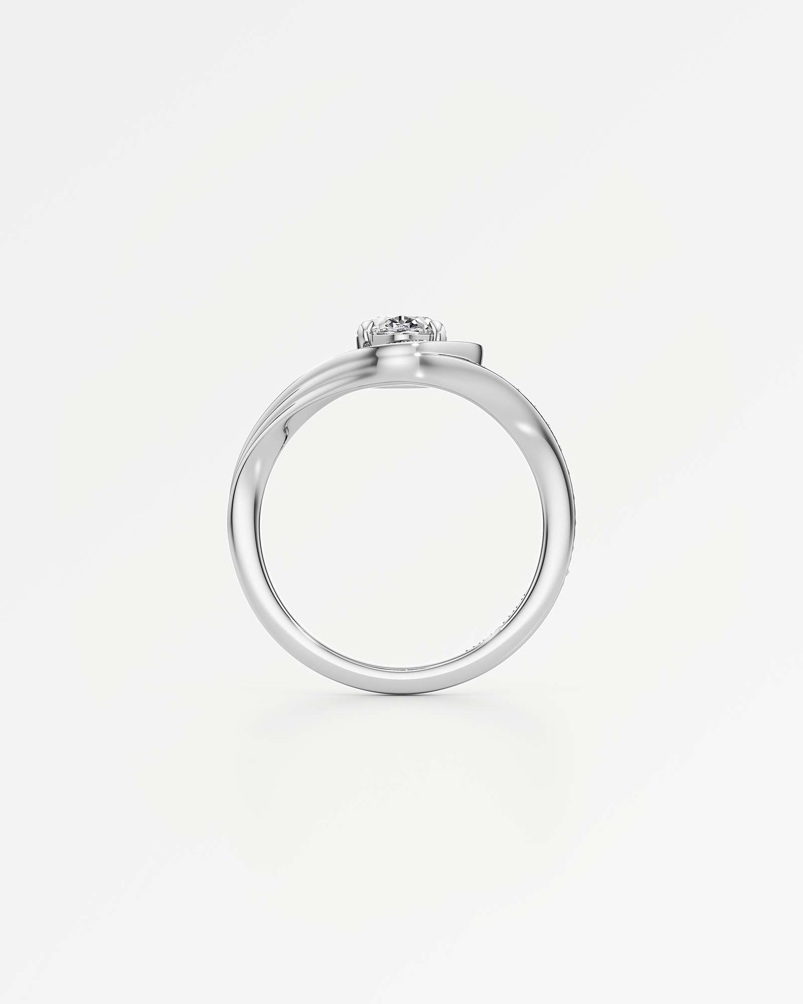 You Renouveau Diamond Engagement Ring, in 14K White Gold (1.23 ctw)