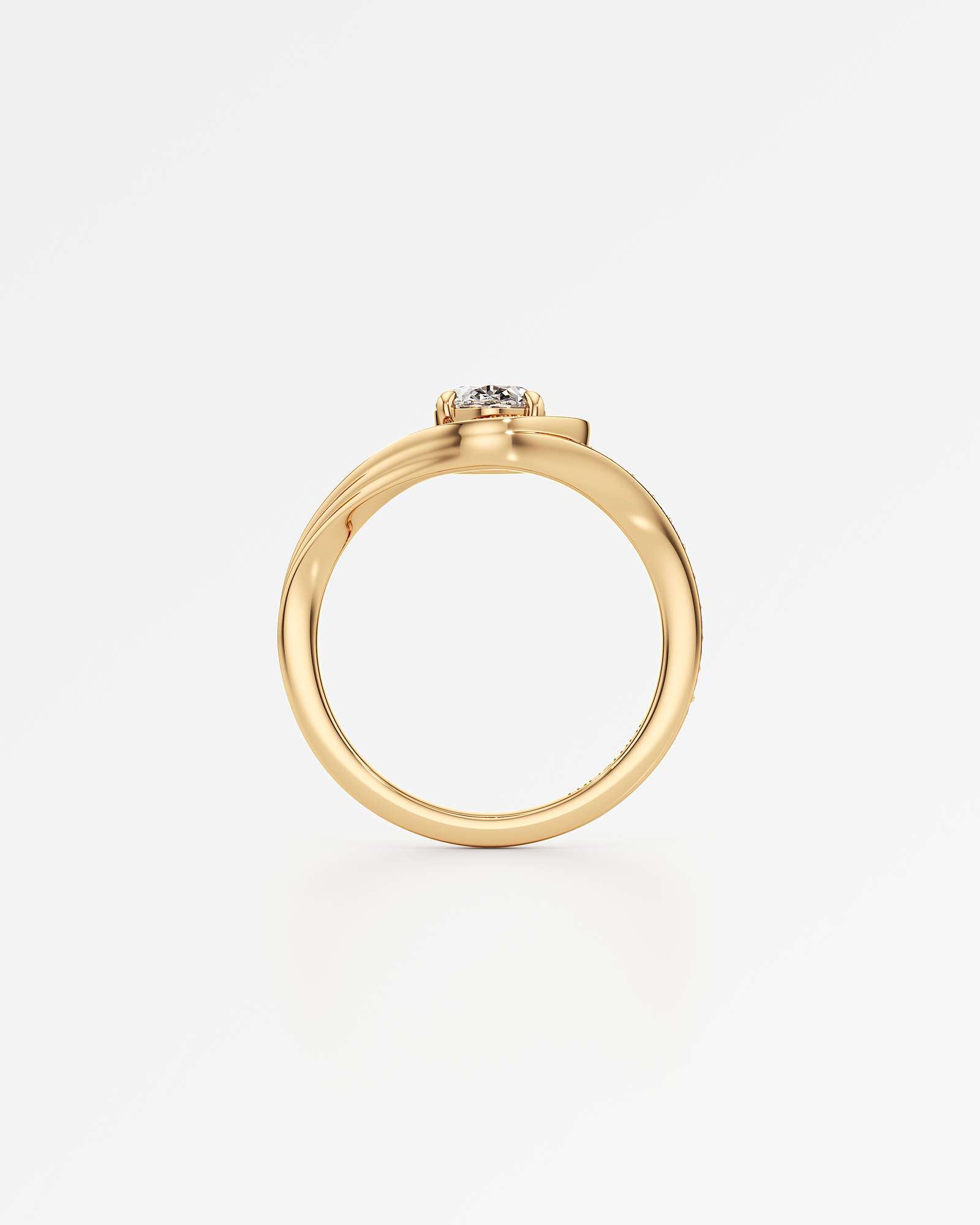 You Renouveau Diamond Engagement Ring, in 14K Yellow Gold (1.23 ctw)