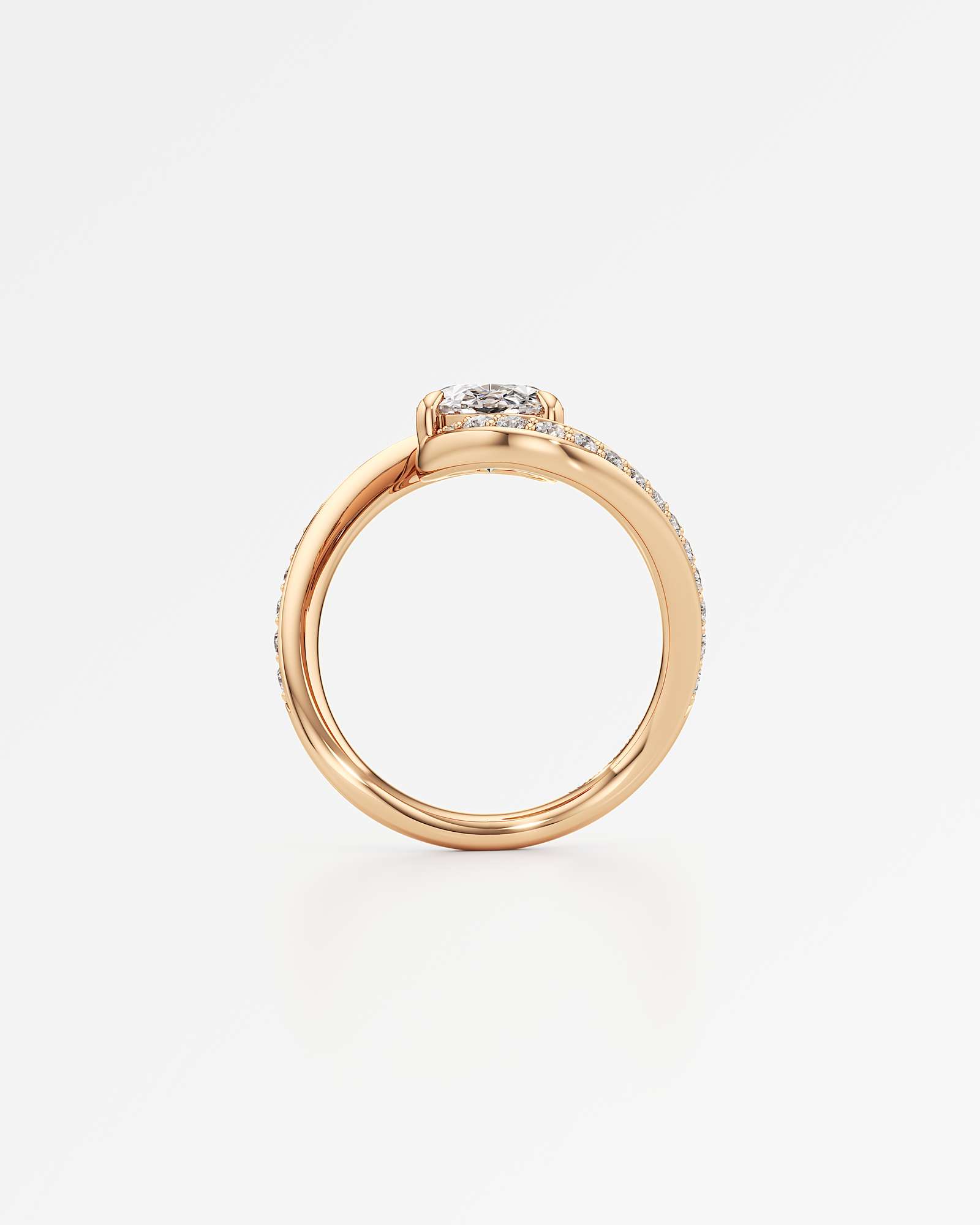 You Vortex Diamond Ring, in 14K Rose Gold (2.52 ctw)