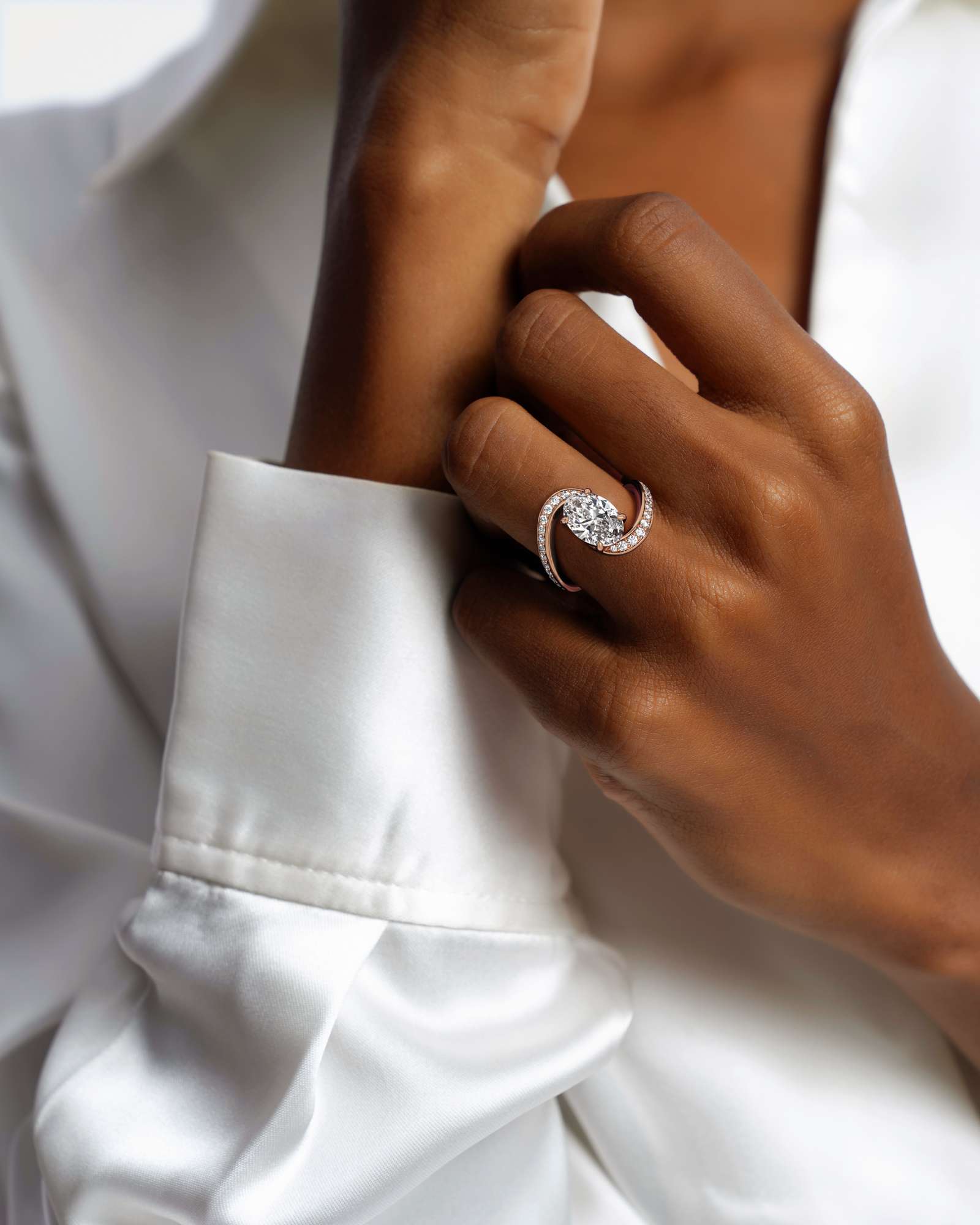 You Vortex Diamond Ring, in 14K Rose Gold (2.52 ctw)