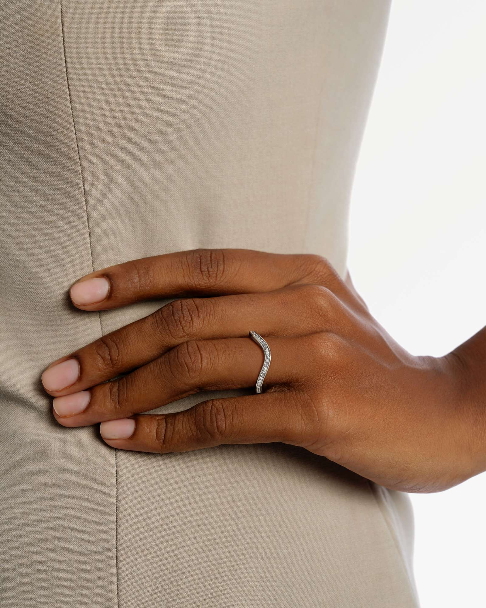 You Renaissance Diamond Band, in 14K White Gold (0.26 ctw)