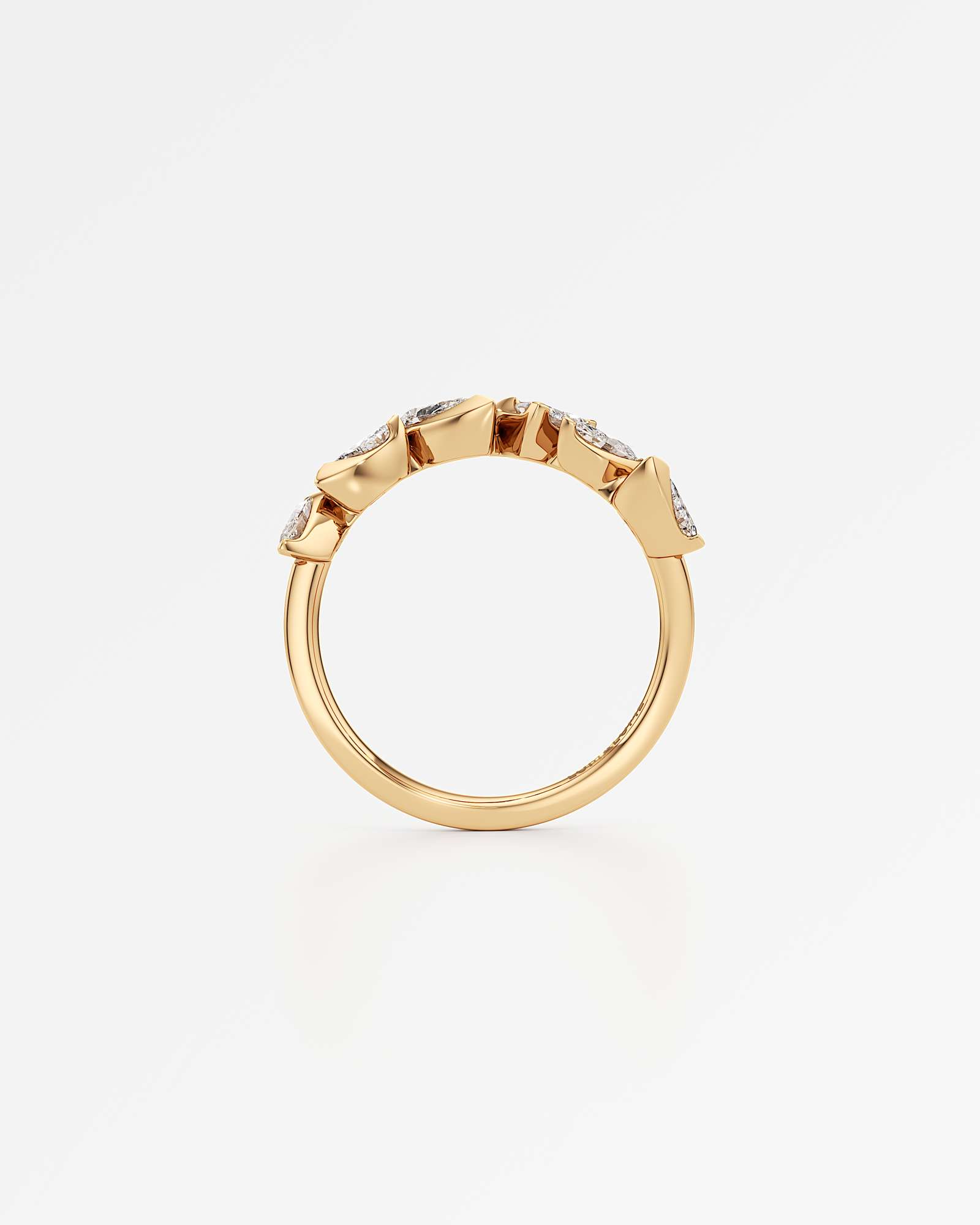 Pinnacle Rochéa Diamond Ring, In 14K Yellow Gold (1.01 ctw)