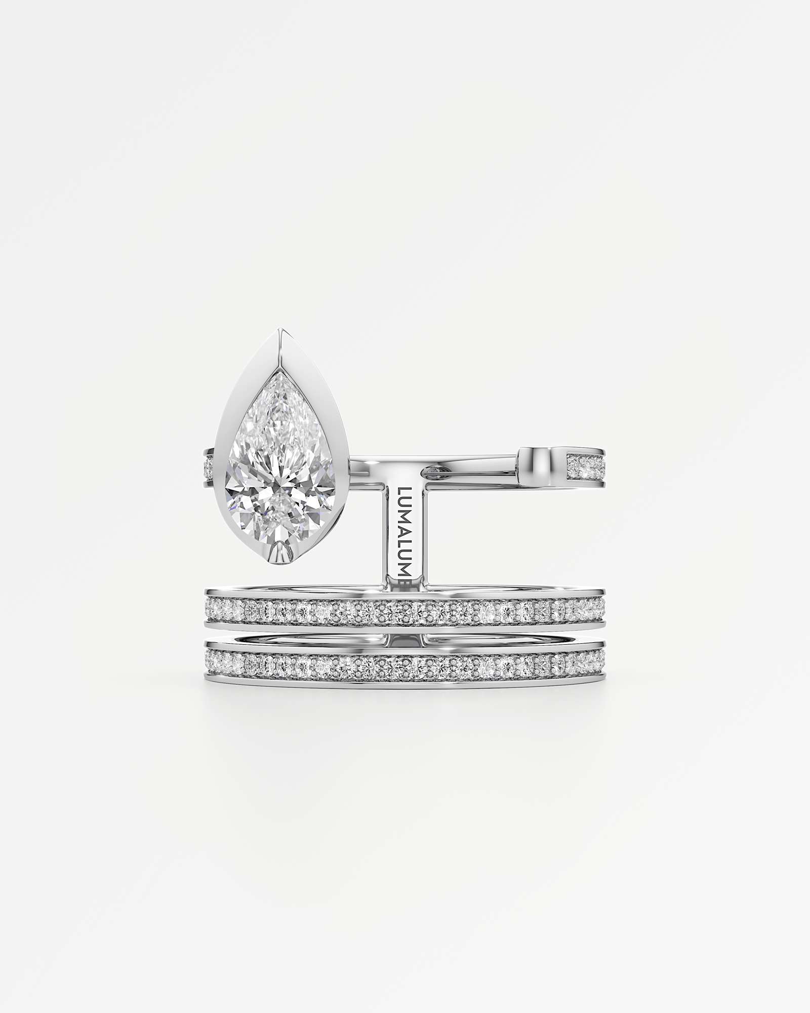 Pinnacle Apecia Diamond Ring, In 14K White Gold (1.20 ctw)