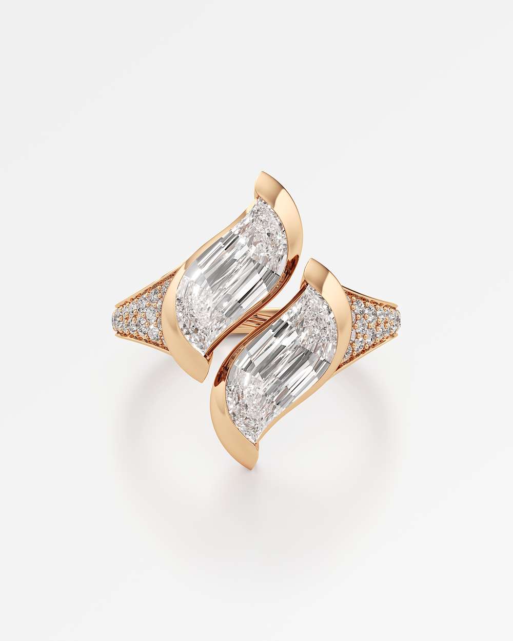 Aquene Diamond Ring