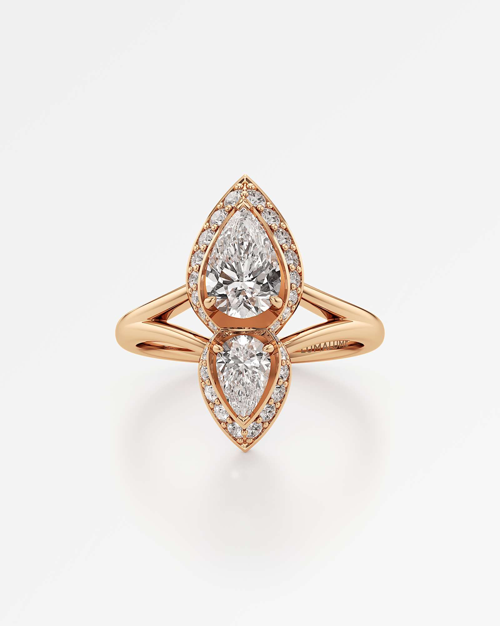 HELD Vianna Diamond Engagement Ring, In 14K Rose Gold (1.43 ctw)