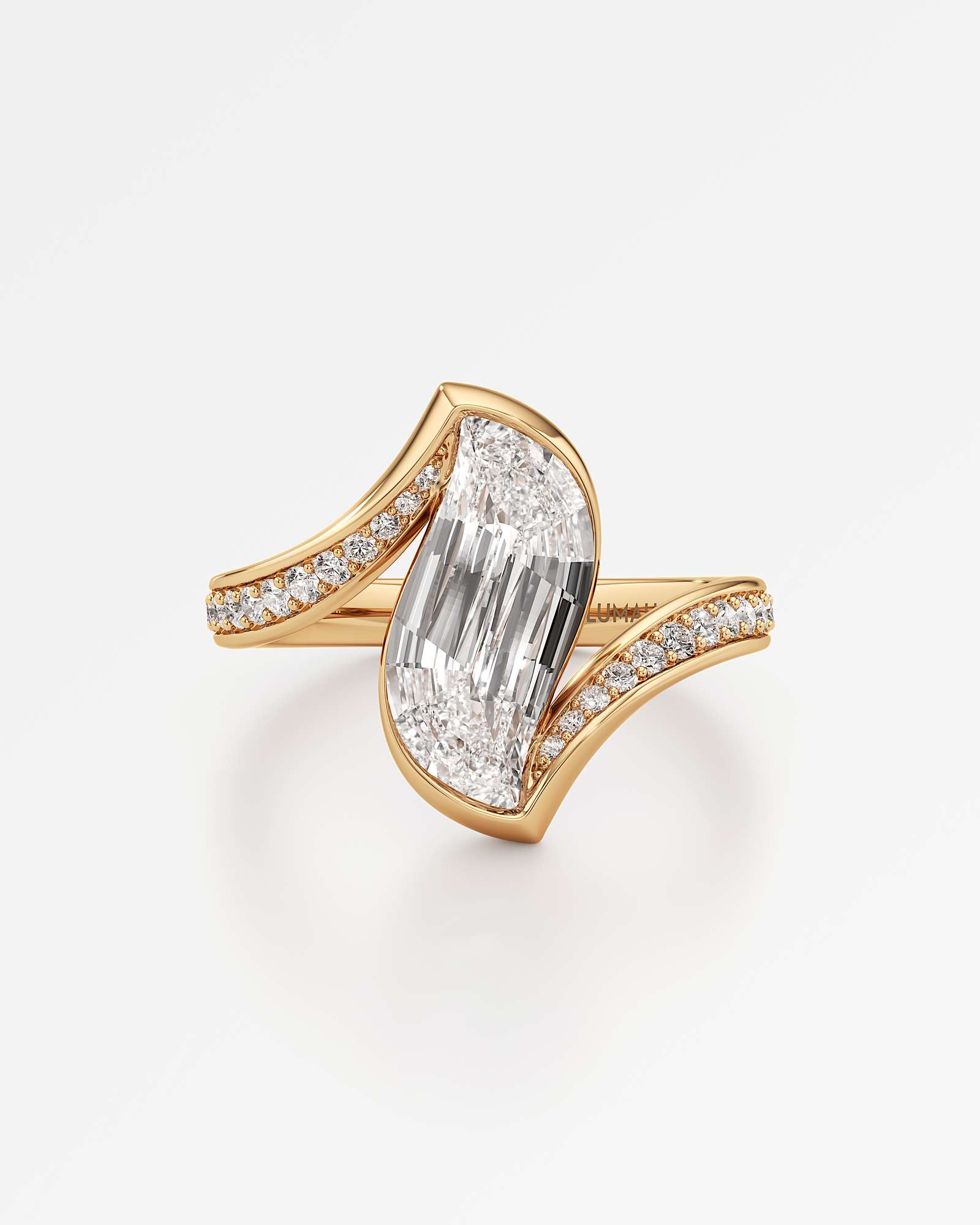 Glimmer Olaine Diamond Ring, In 14K Yellow Gold (2.31 ctw)