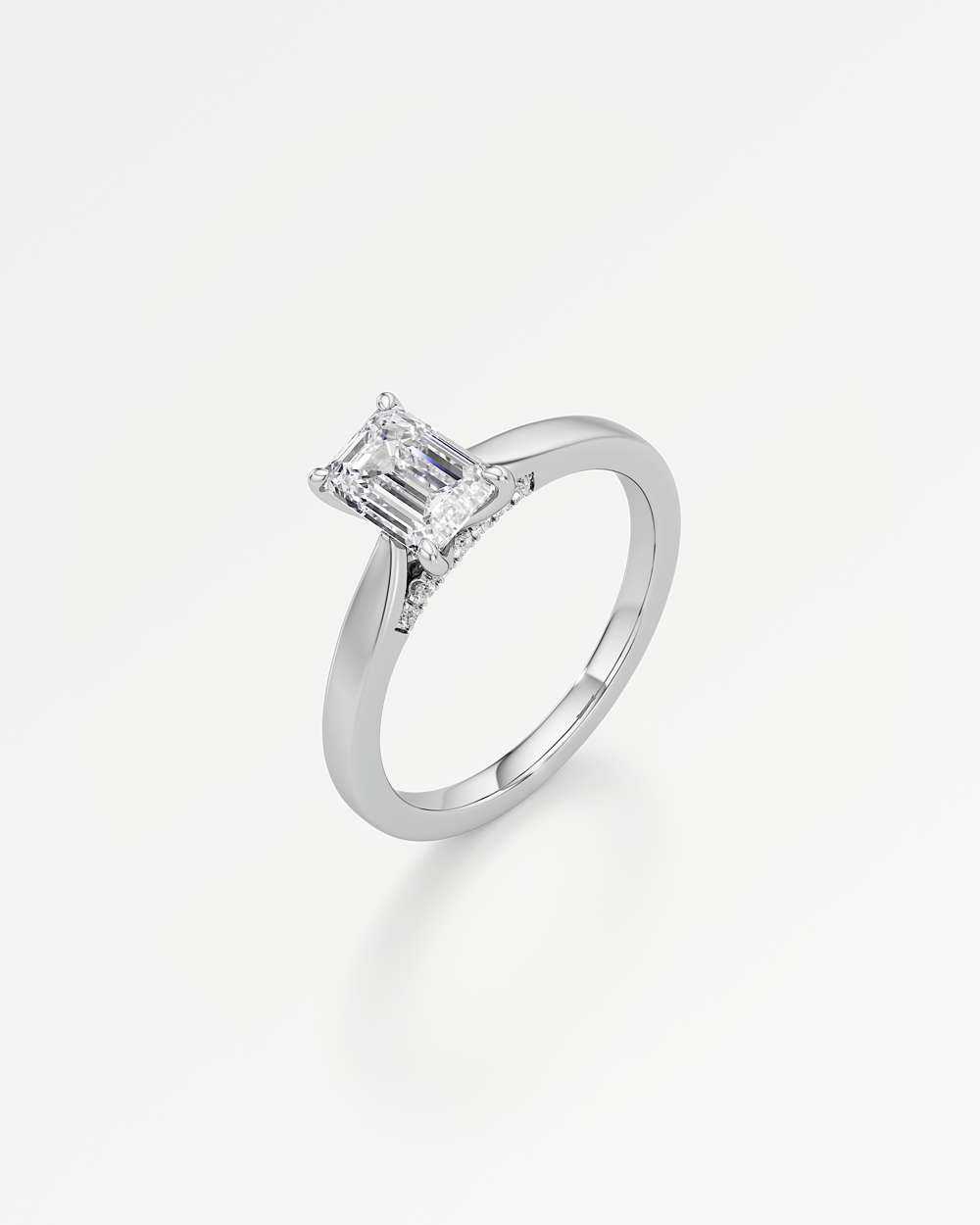 Eleanor Solitaire Diamond Engagement Ring