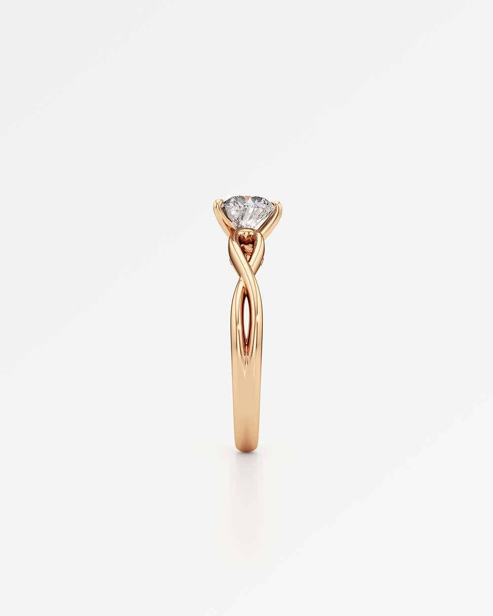 Amelia Solitaire Diamond Engagement Ring
