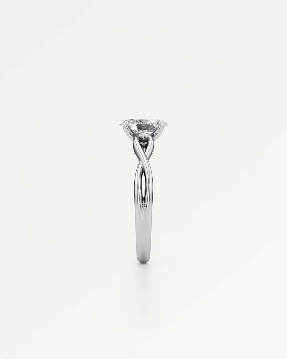 Amelia Solitaire Diamond Engagement Ring