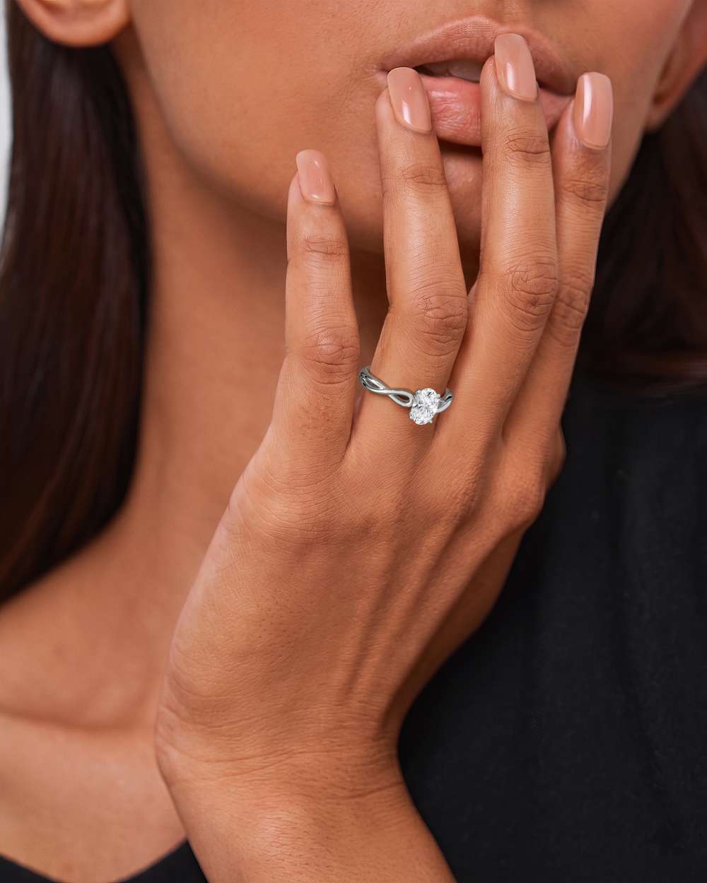 Amelia Solitaire Diamond Engagement Ring