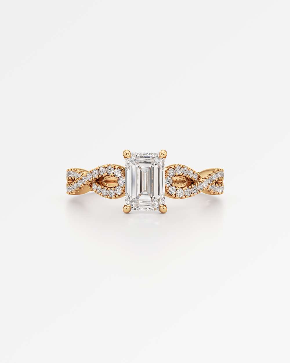 Alessia Solitaire Diamond Engagement Ring