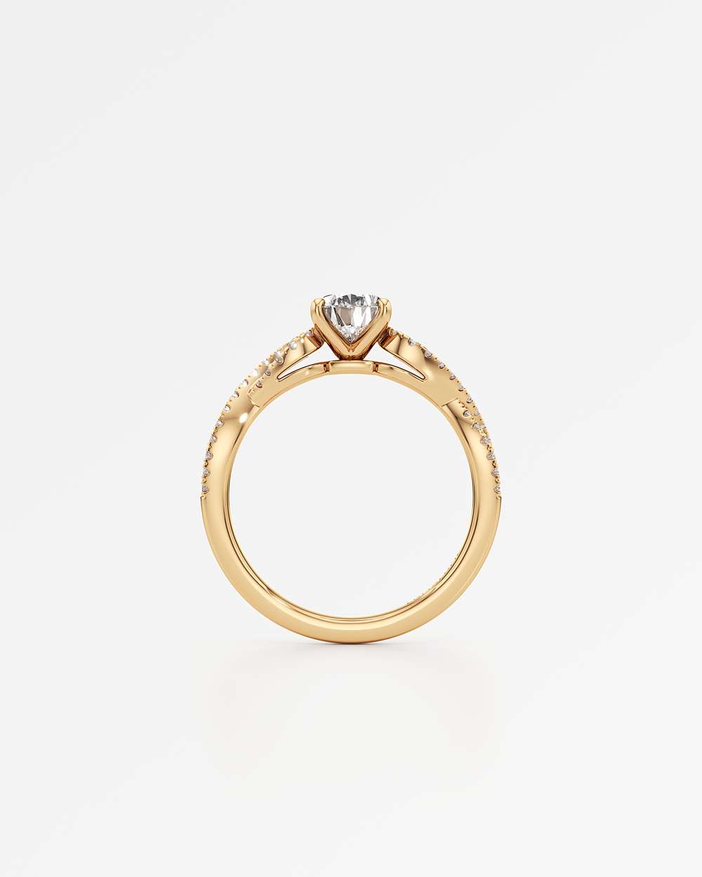 Alessia Solitaire Diamond Engagement Ring
