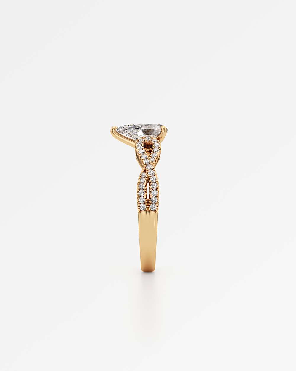 Alessia Solitaire Diamond Engagement Ring