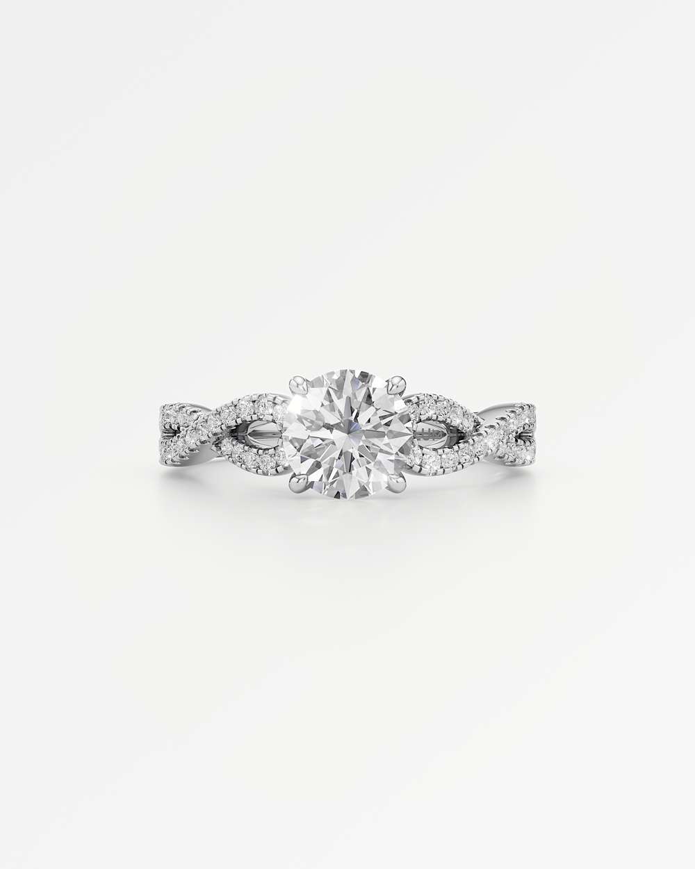 Alessia Solitaire Diamond Engagement Ring