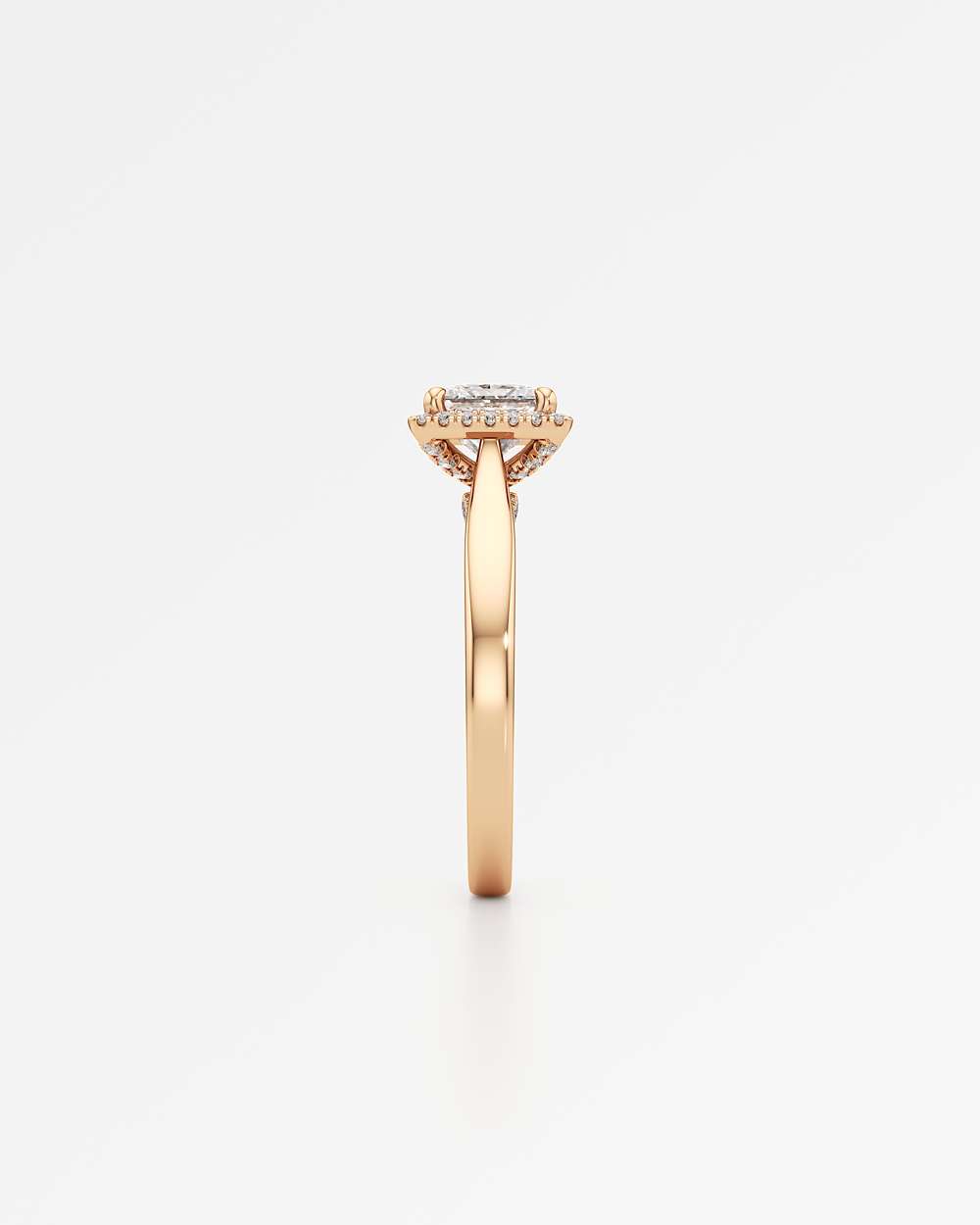 Eleanor Halo Diamond Engagement Ring