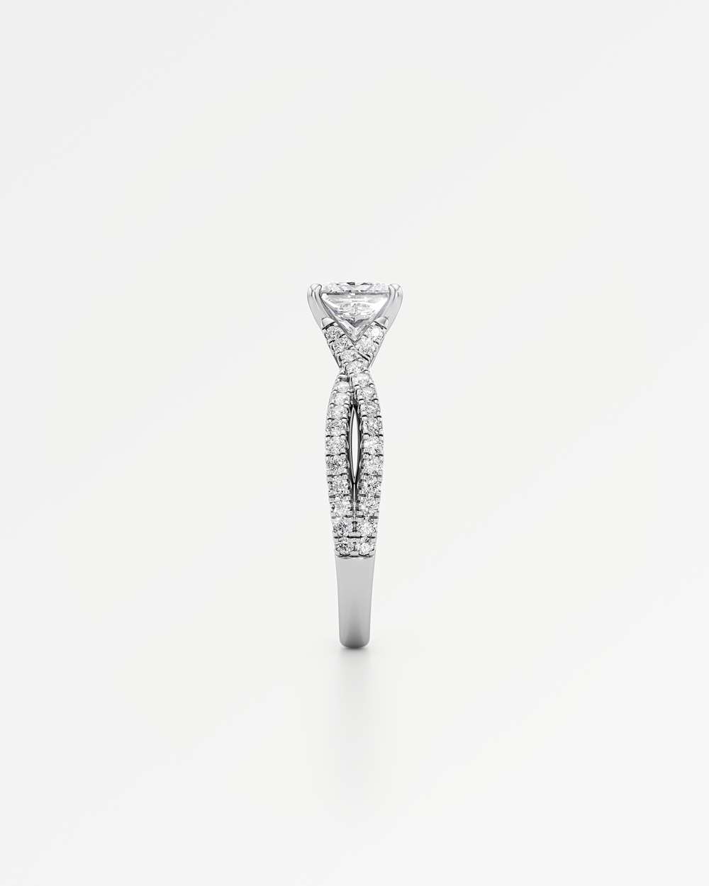Arabella Solitaire Diamond Engagement Ring