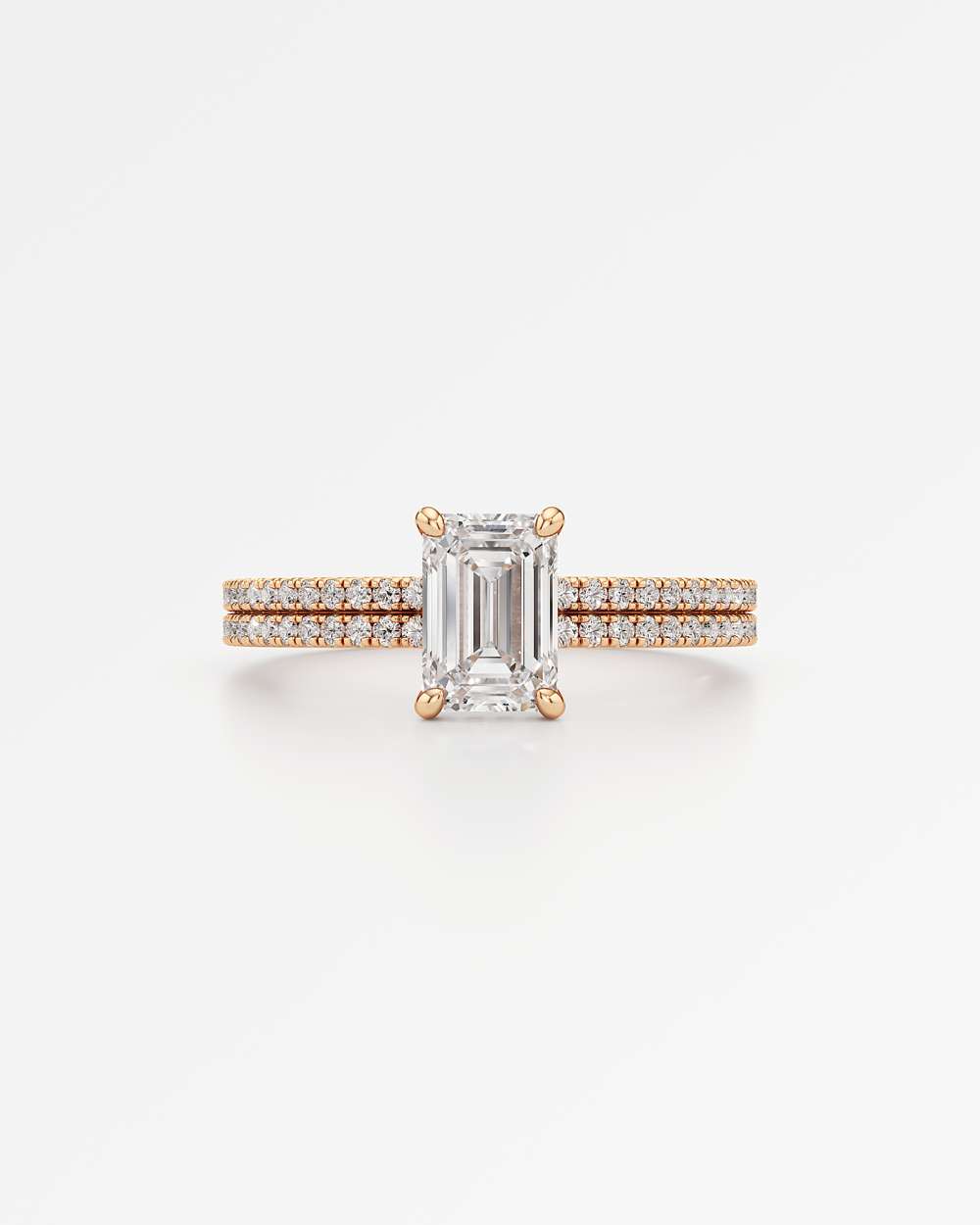Chiara Hidden Halo Diamond Engagement Ring