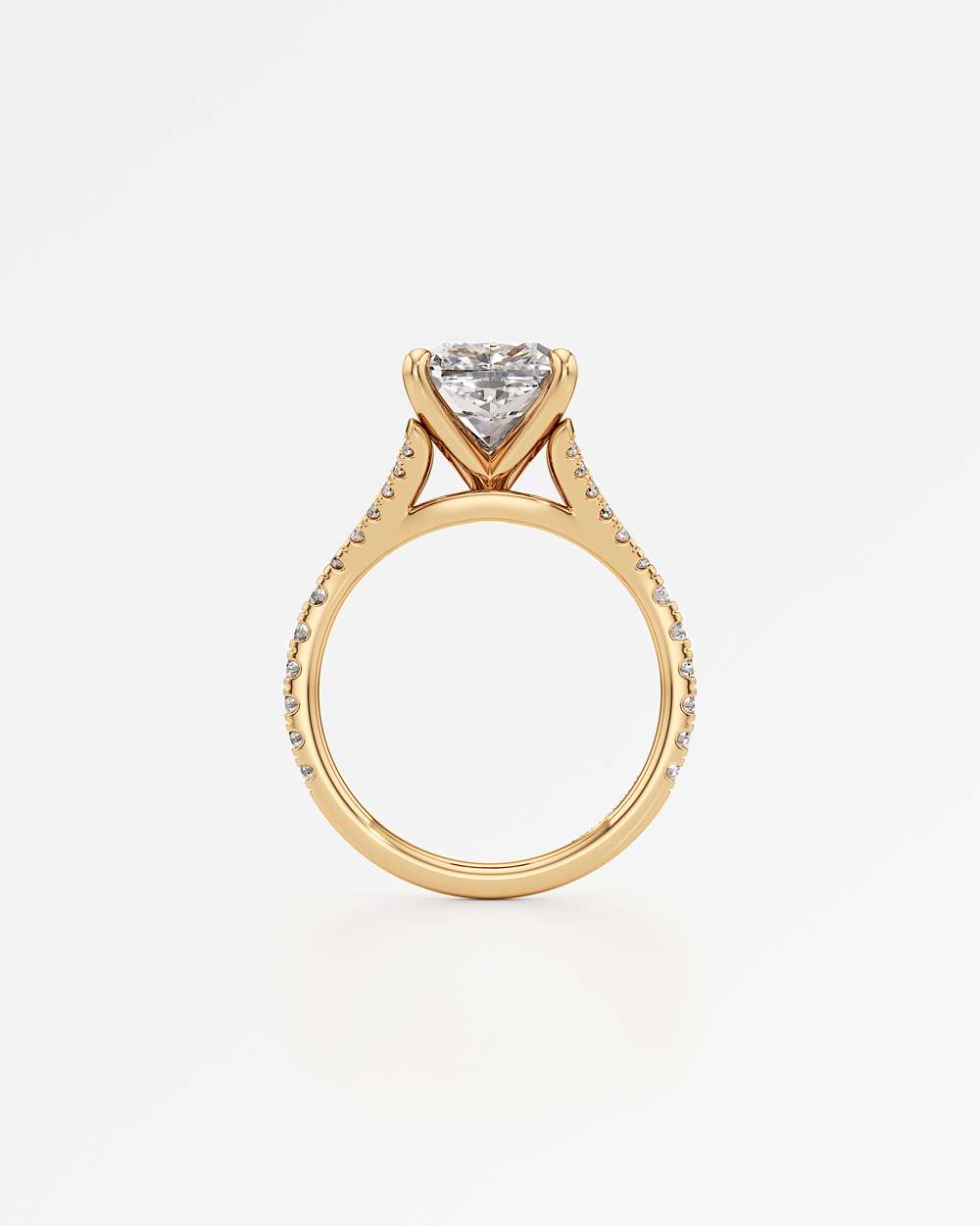 Marisol Solitaire Diamond Engagement Ring