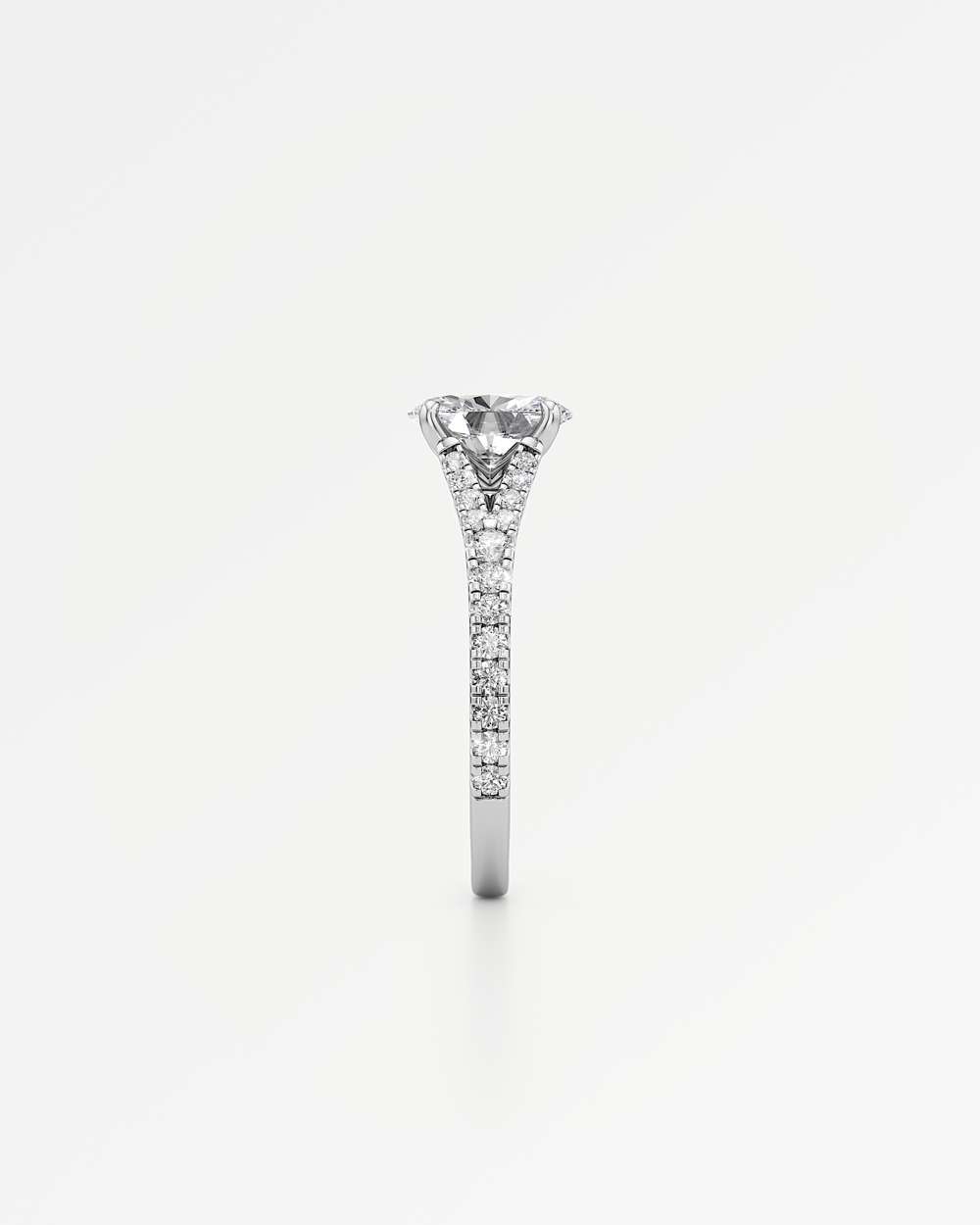 Marisol Solitaire Diamond Engagement Ring