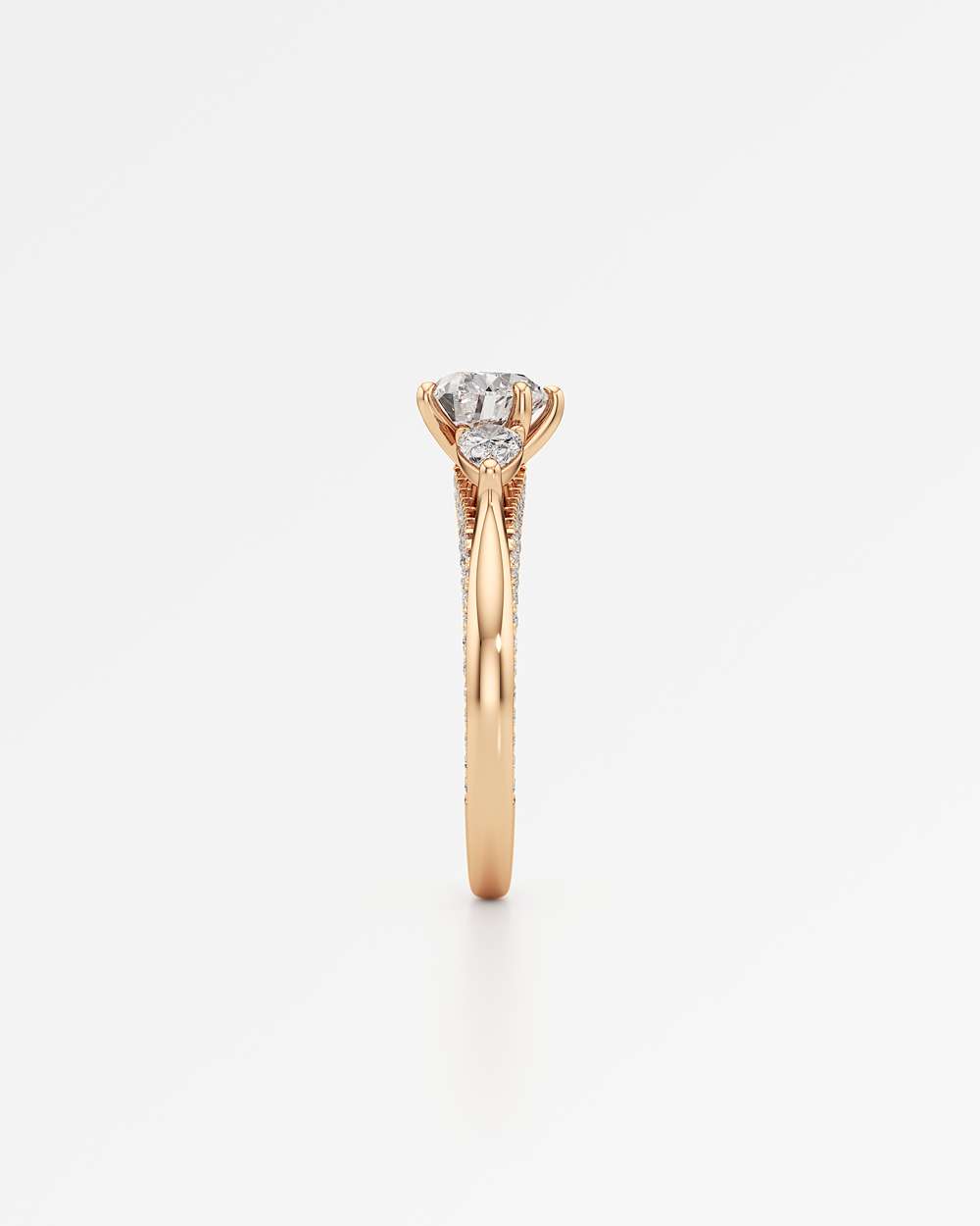 Triana Solitaire Diamond Engagement Ring