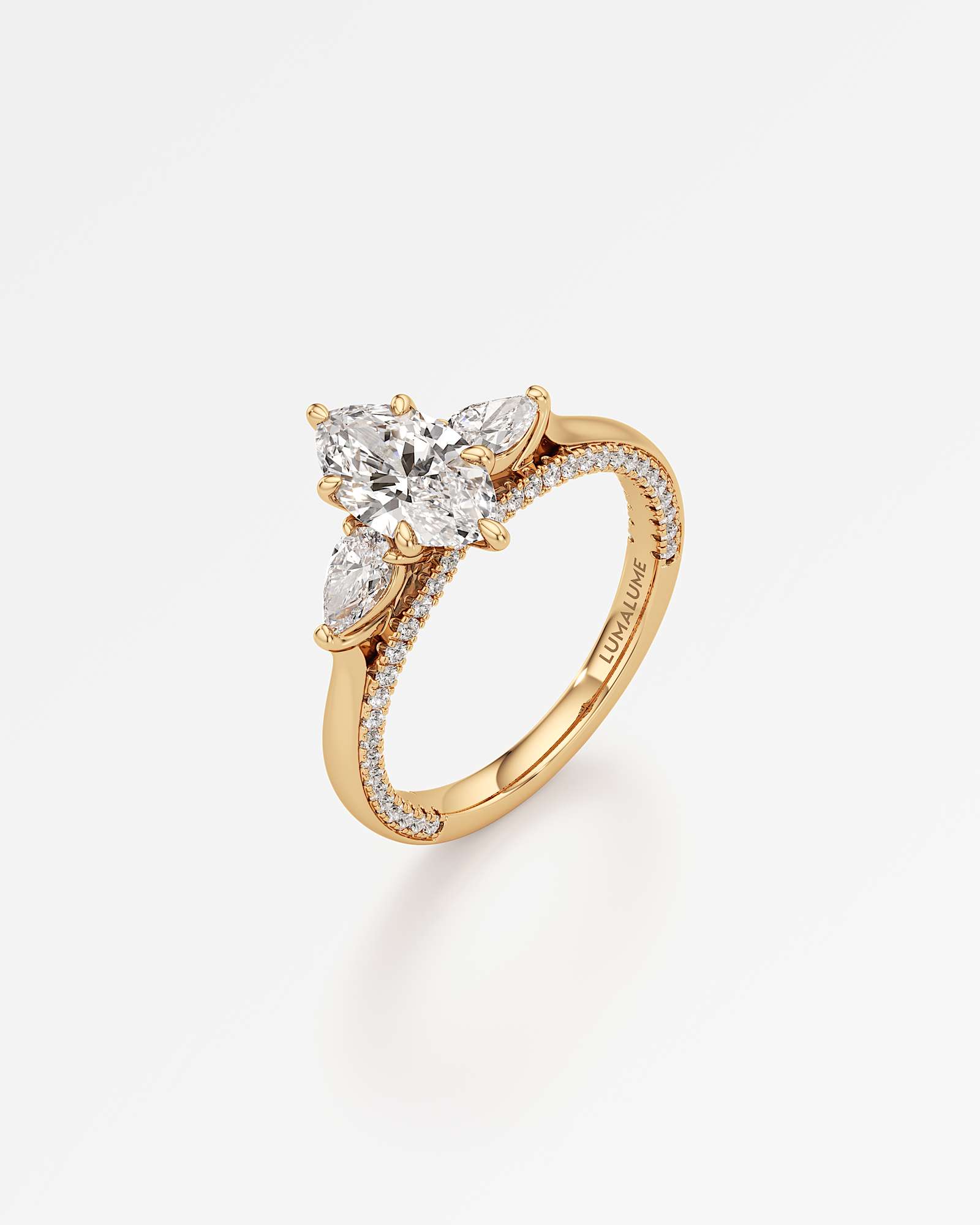 Triana Solitaire Diamond Engagement Ring