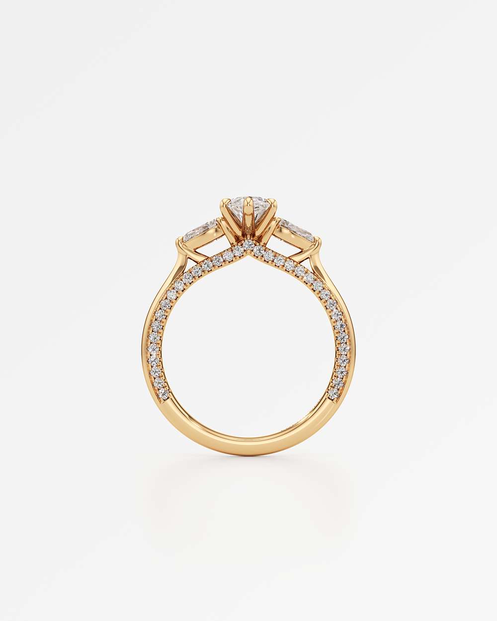 Triana Solitaire Diamond Engagement Ring