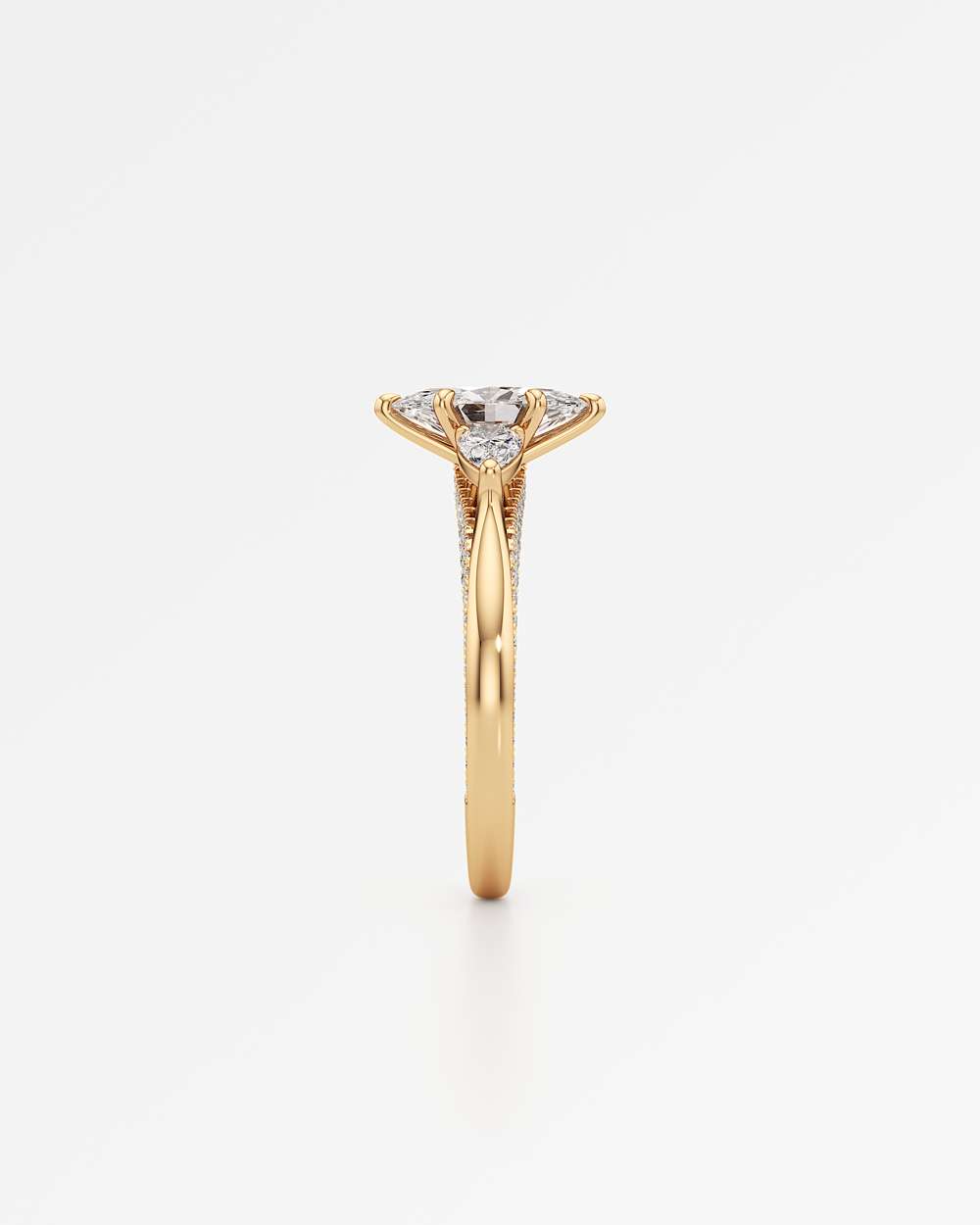 Triana Solitaire Diamond Engagement Ring