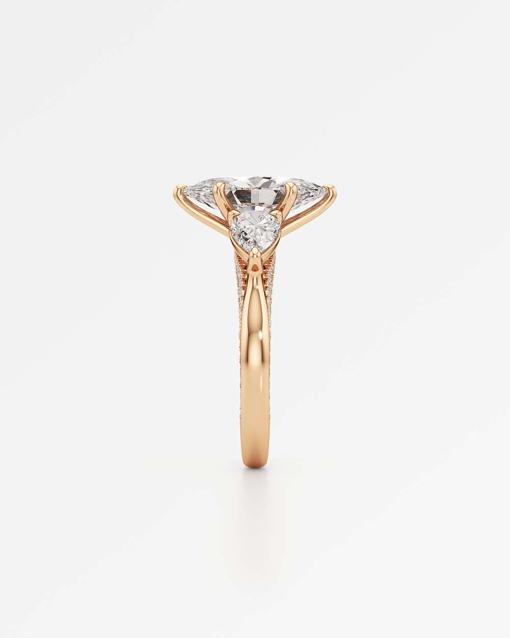 Triana Solitaire Diamond Engagement Ring