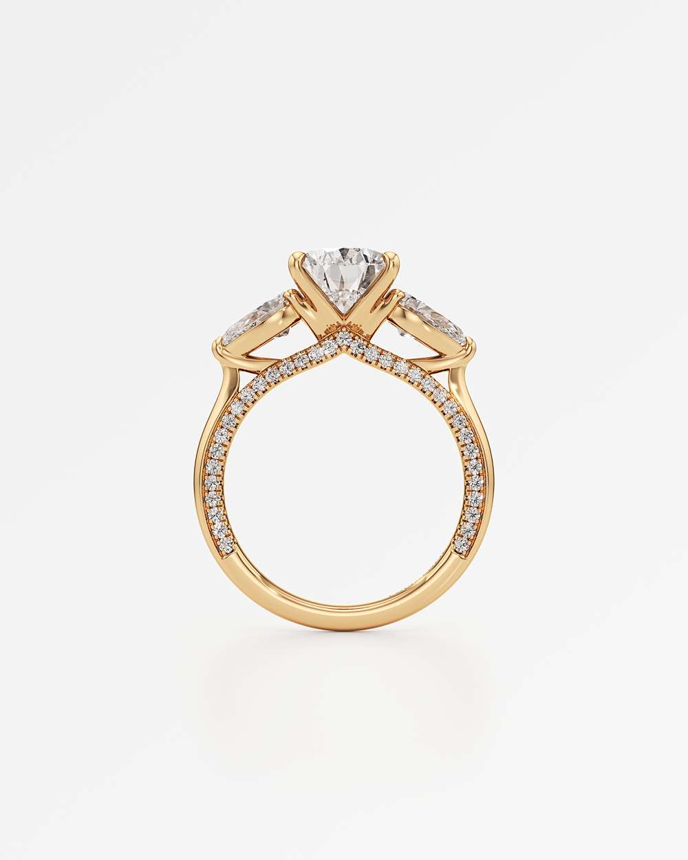 Triana Solitaire Diamond Engagement Ring