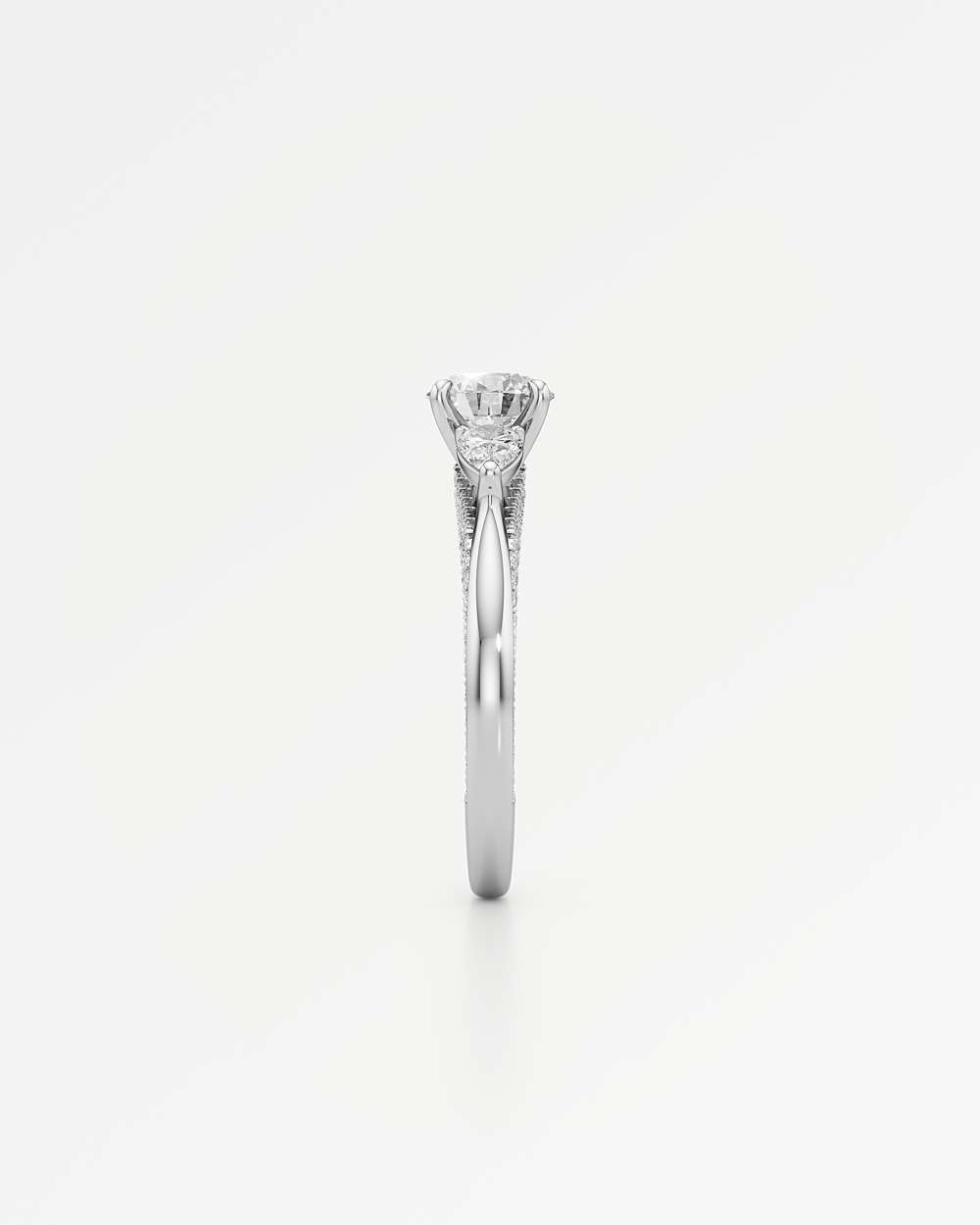 Triana Solitaire Diamond Engagement Ring