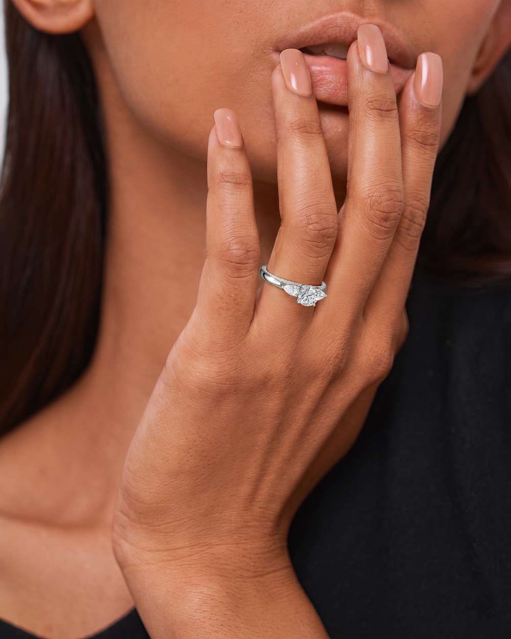 Triana Solitaire Diamond Engagement Ring
