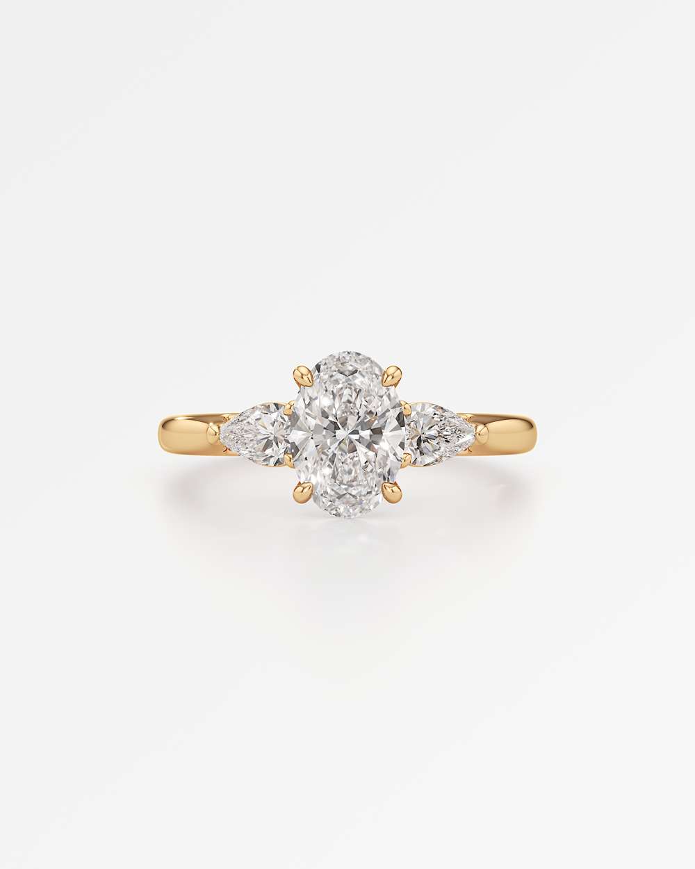 Trinette Solitaire Diamond Engagement Ring