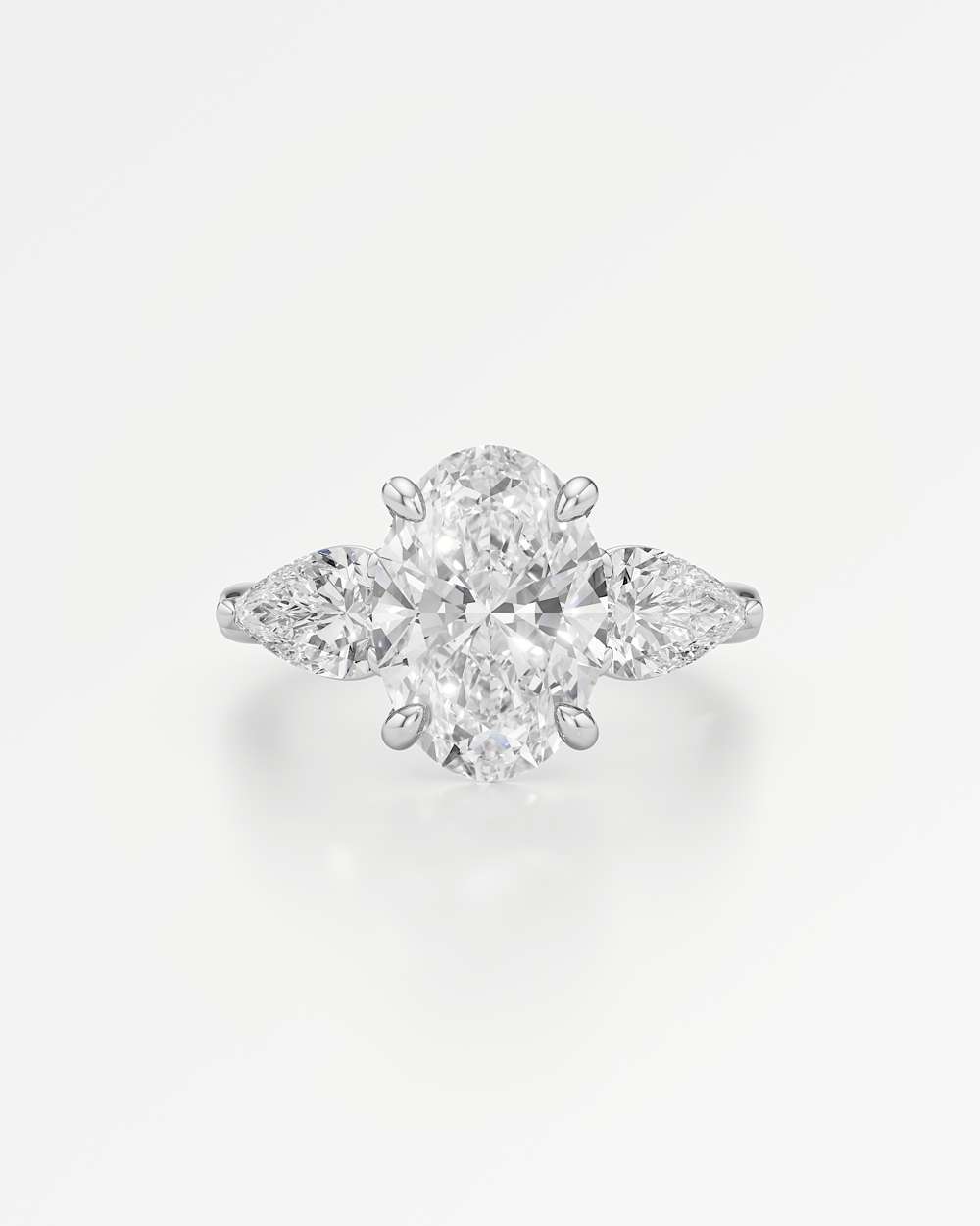 Trinette Solitaire Diamond Engagement Ring